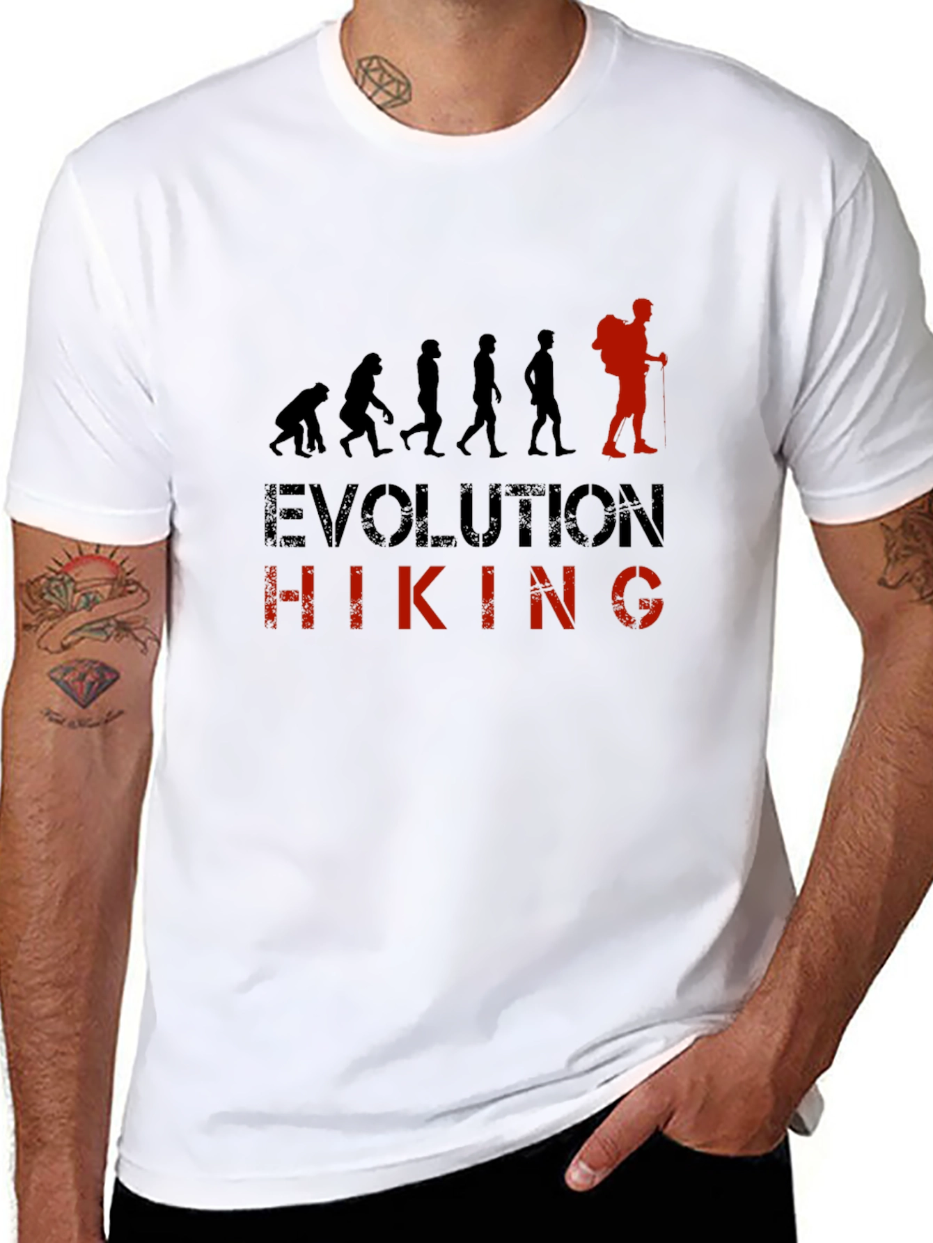 Evolution Hiking T-Shirt - Black