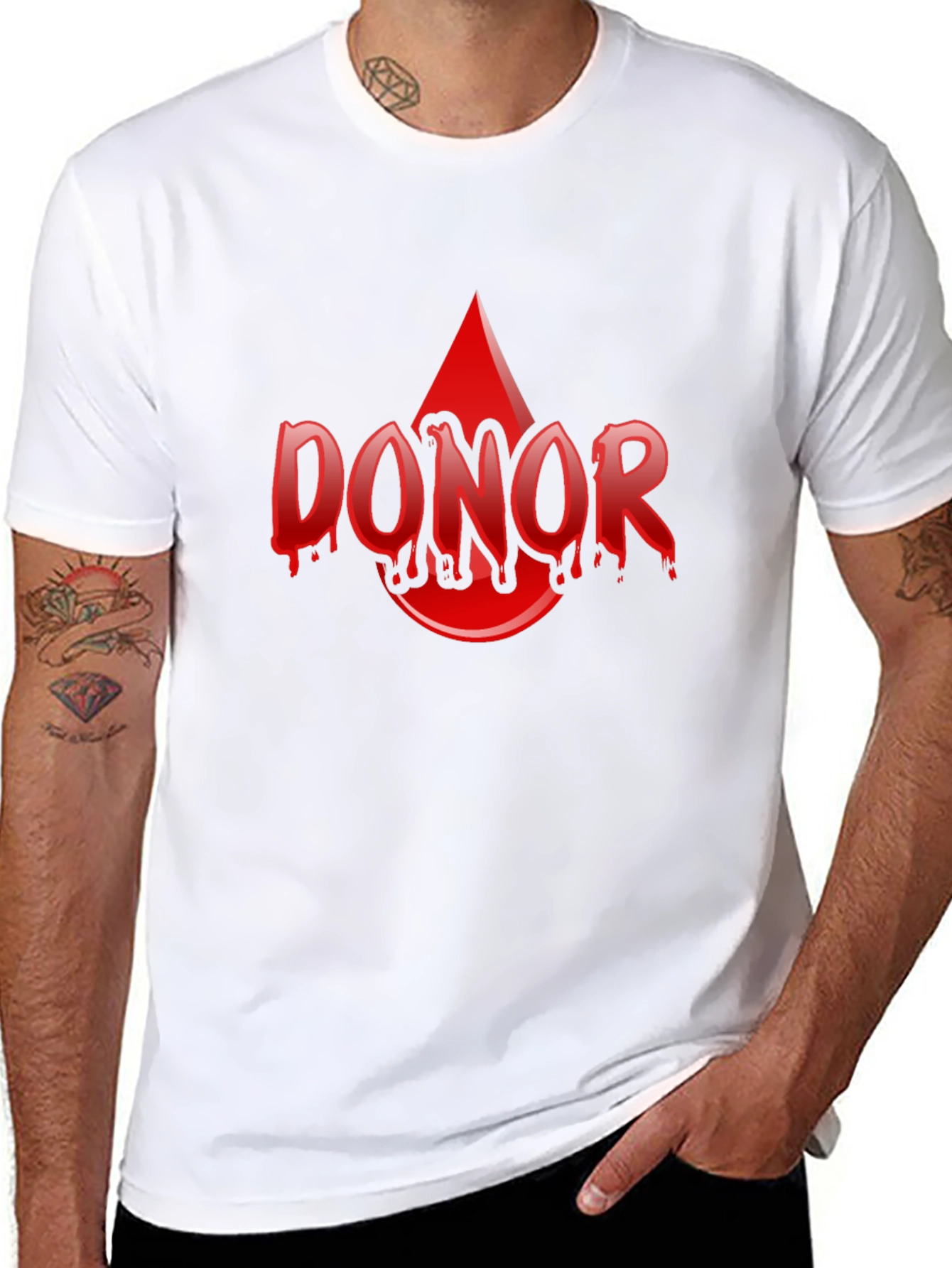 Donor Blood Graphic T-Shirt