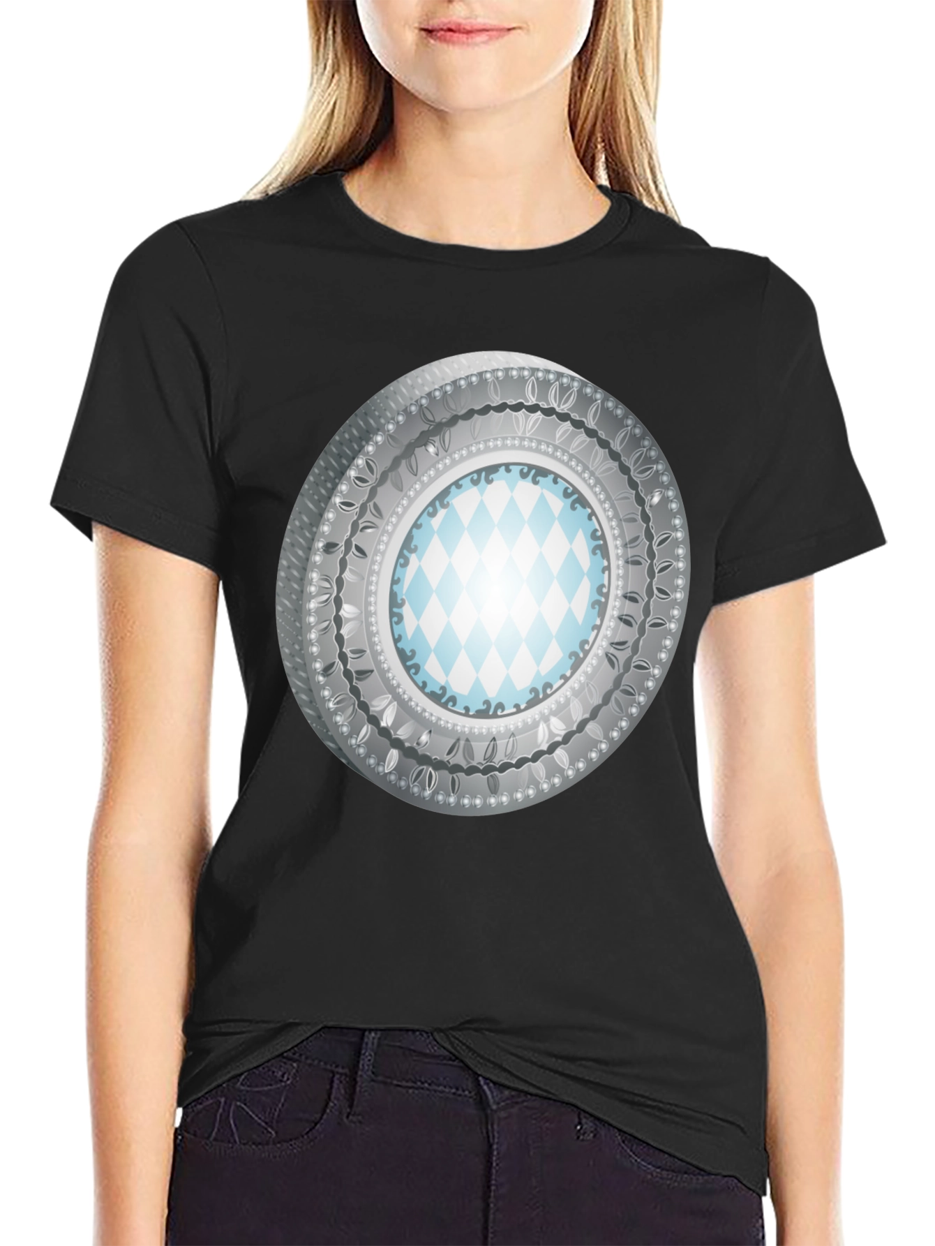 Geometric Mandala T-Shirt - Unique Design