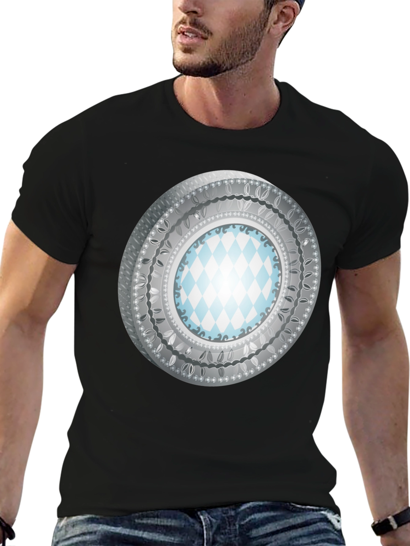 Geometric Mandala T-Shirt - Unique Design