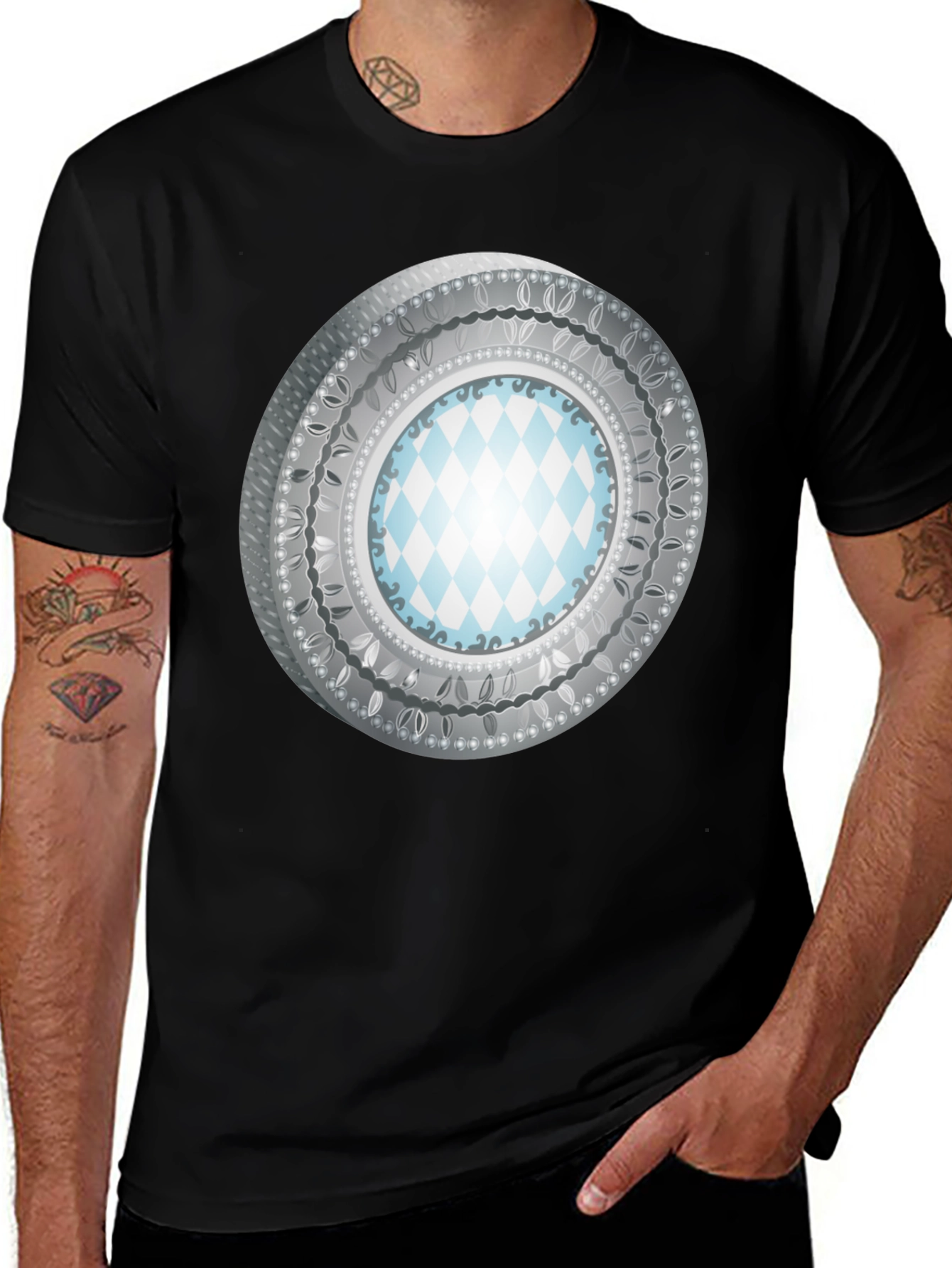 Geometric Mandala T-Shirt - Unique Design