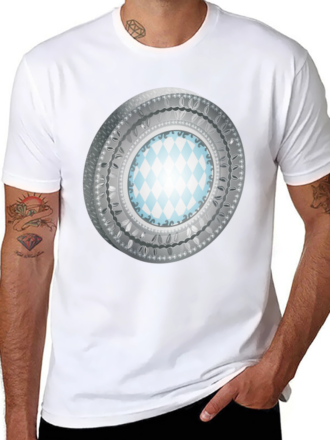 Geometric Mandala T-Shirt - Unique Design