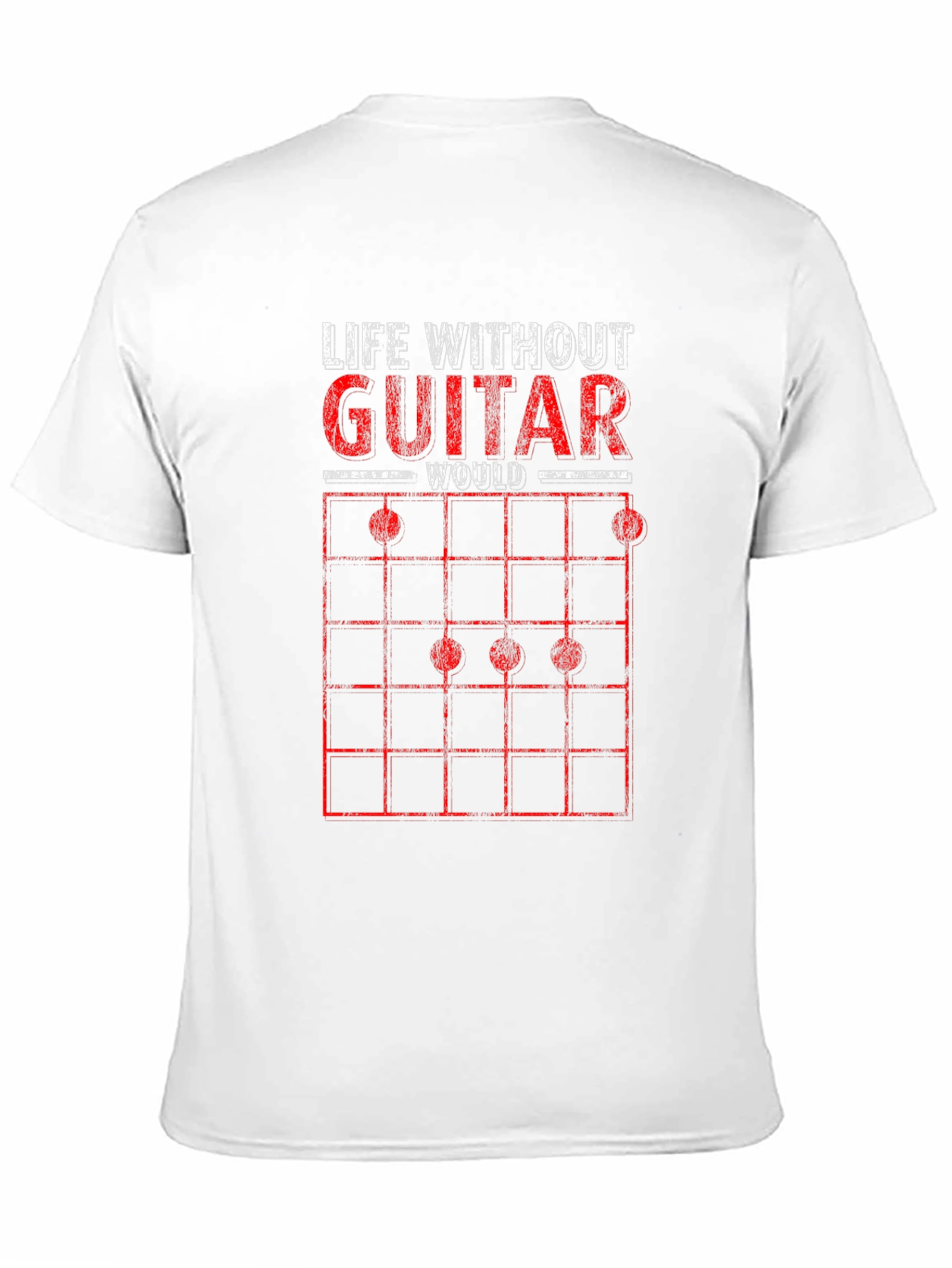 Life Without Guitar Graphic Tee - Music Lover Gift