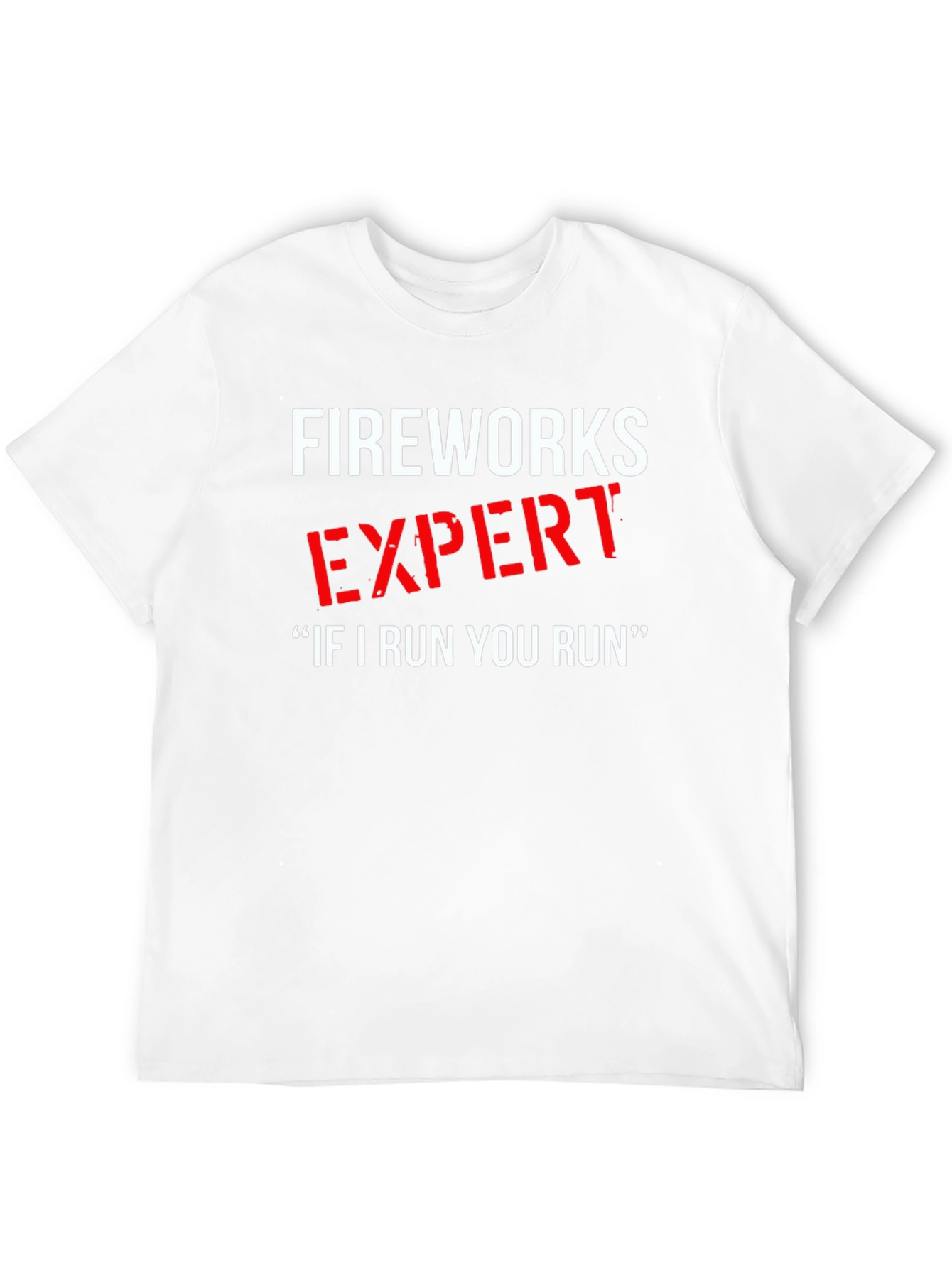 Fireworks Expert Novelty Graphic Tee