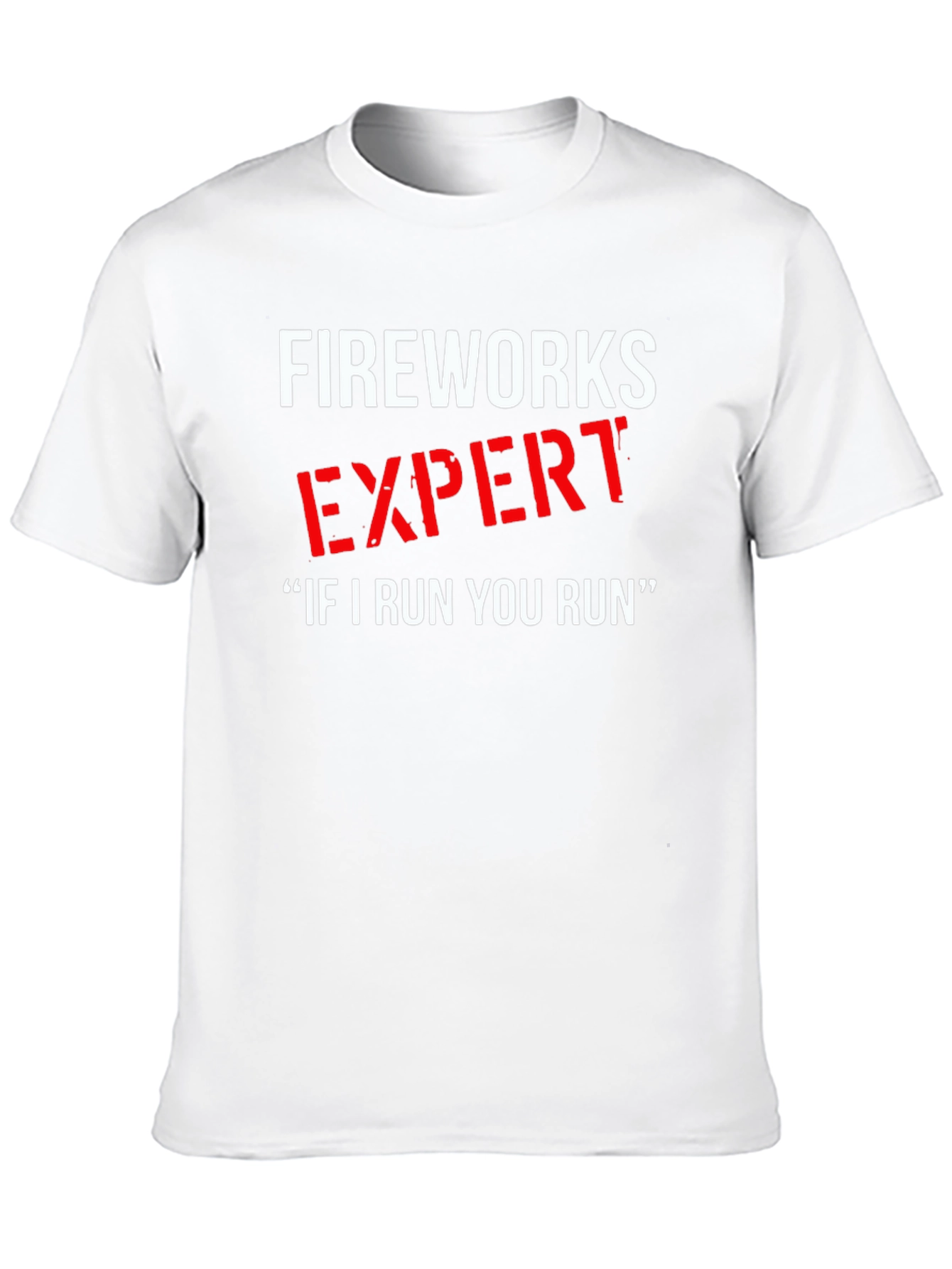 Fireworks Expert Novelty Graphic Tee
