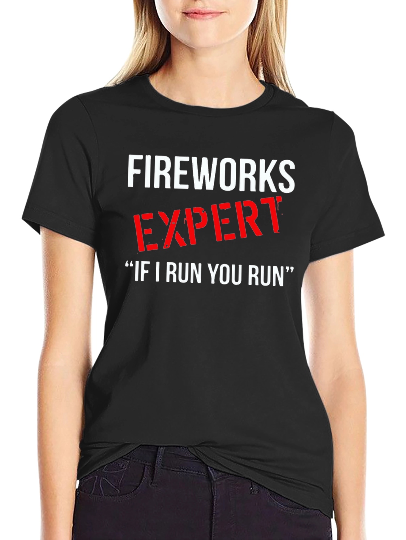Fireworks Expert Novelty Graphic Tee