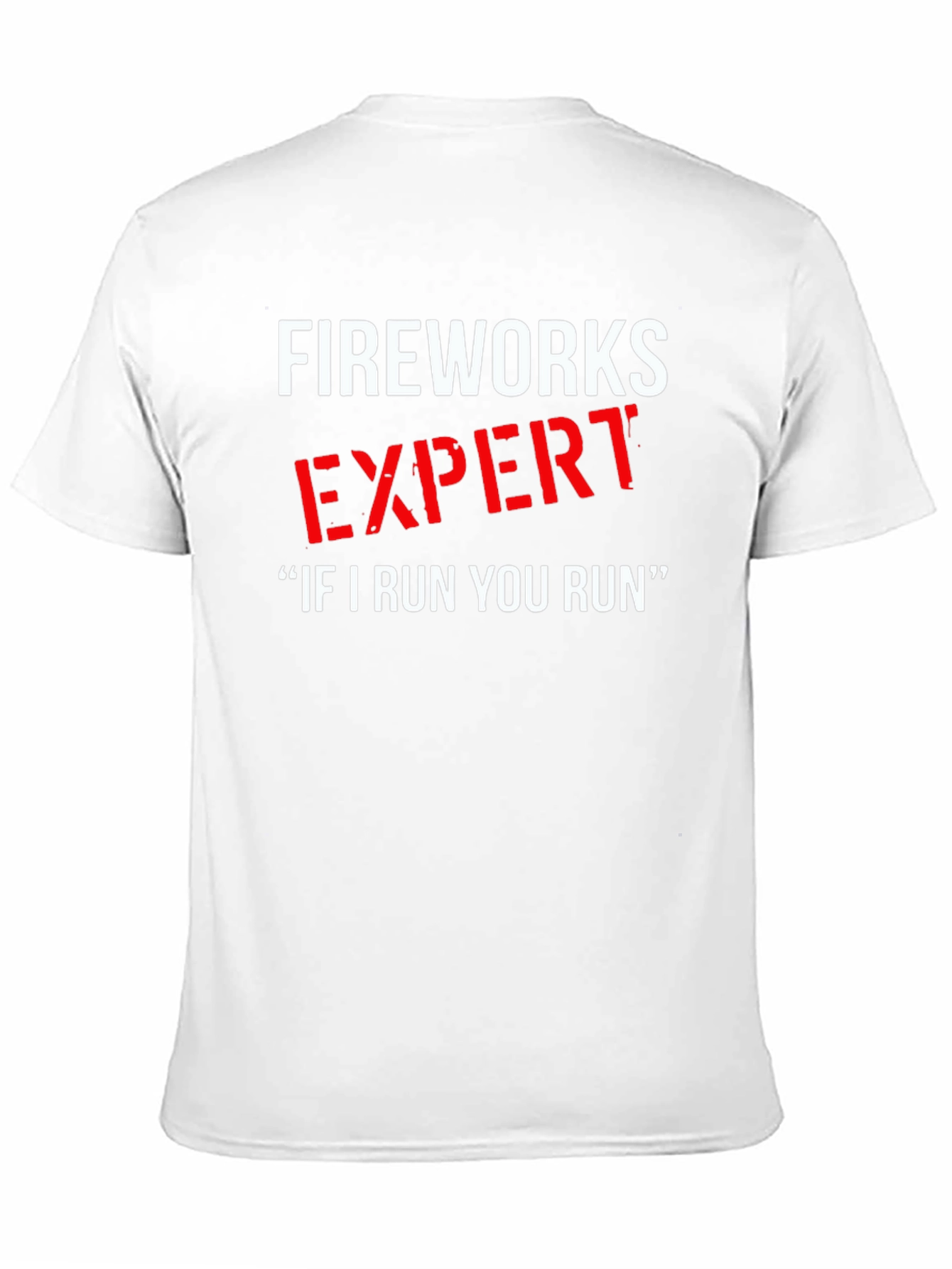 Fireworks Expert Novelty Graphic Tee