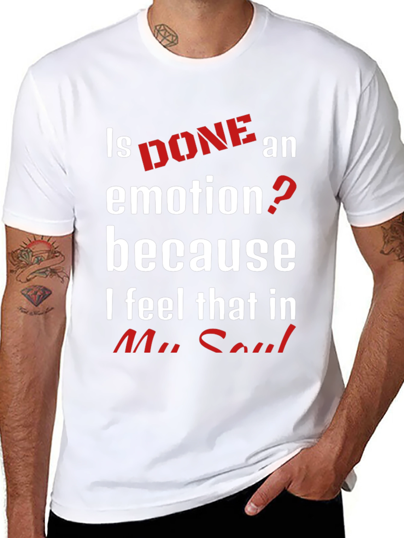 Is Done An Emotion Funny Novelty T-Shirt