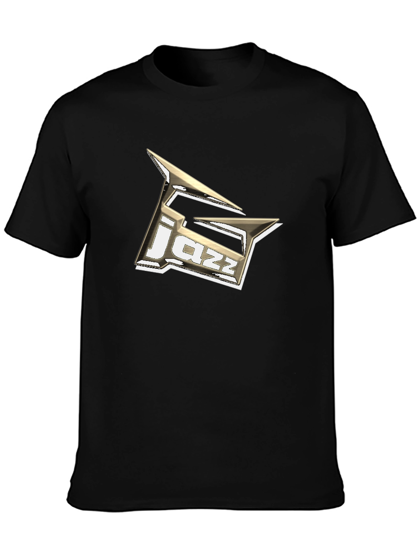 Jazz Music T-Shirt - Black Cotton Graphic Tee