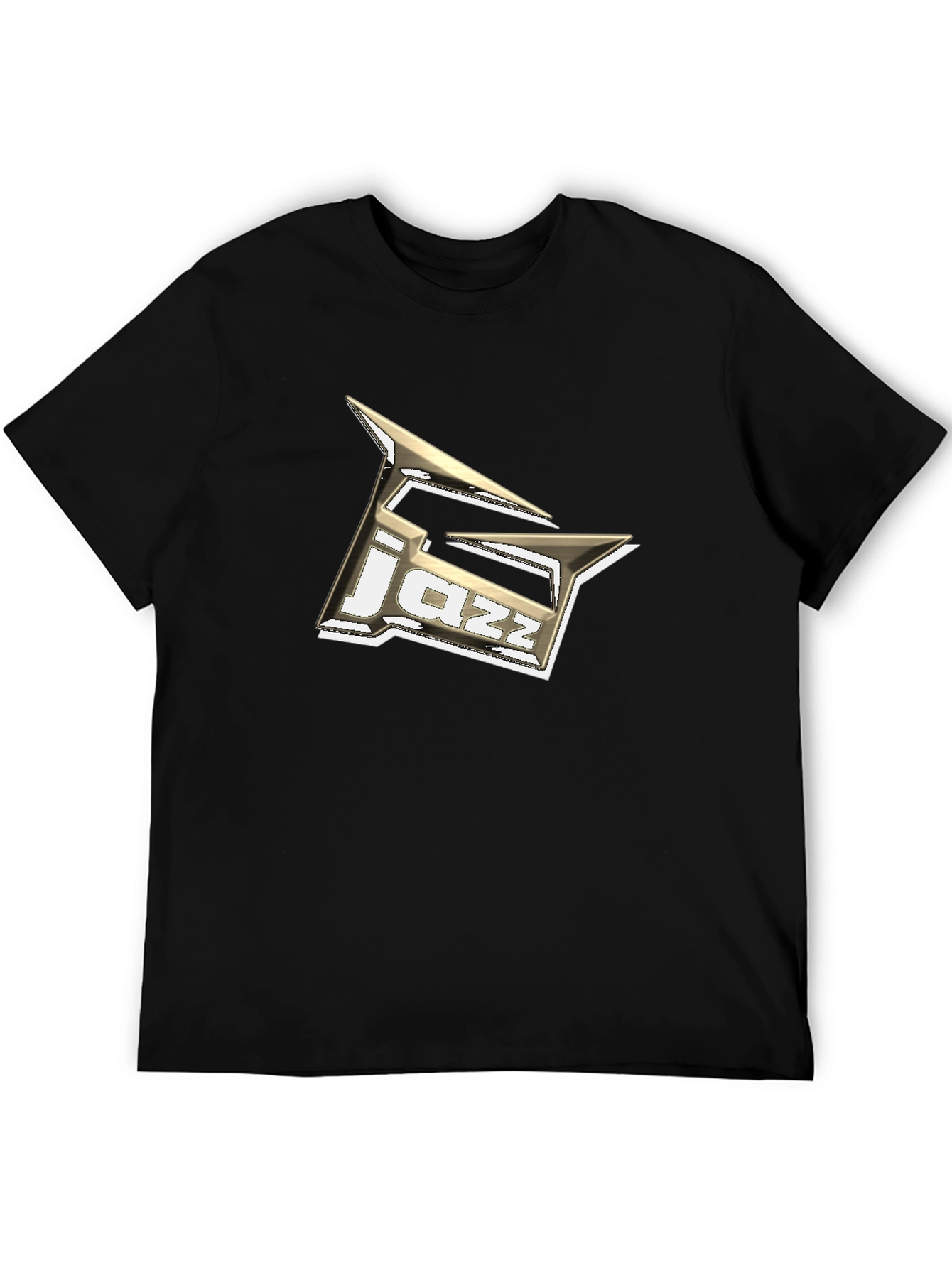 Jazz Music T-Shirt - Black Cotton Graphic Tee