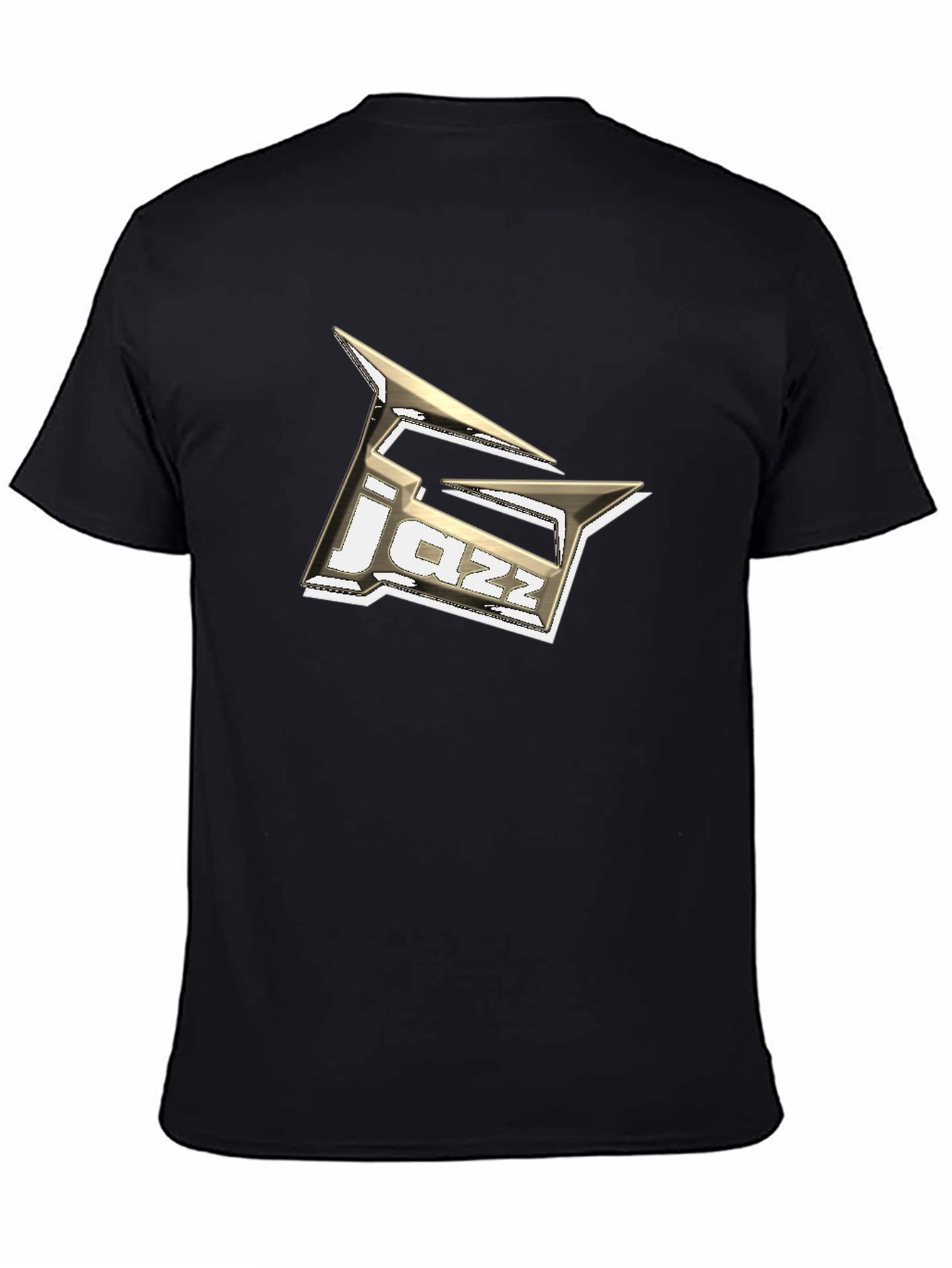 Jazz Music T-Shirt - Black Cotton Graphic Tee