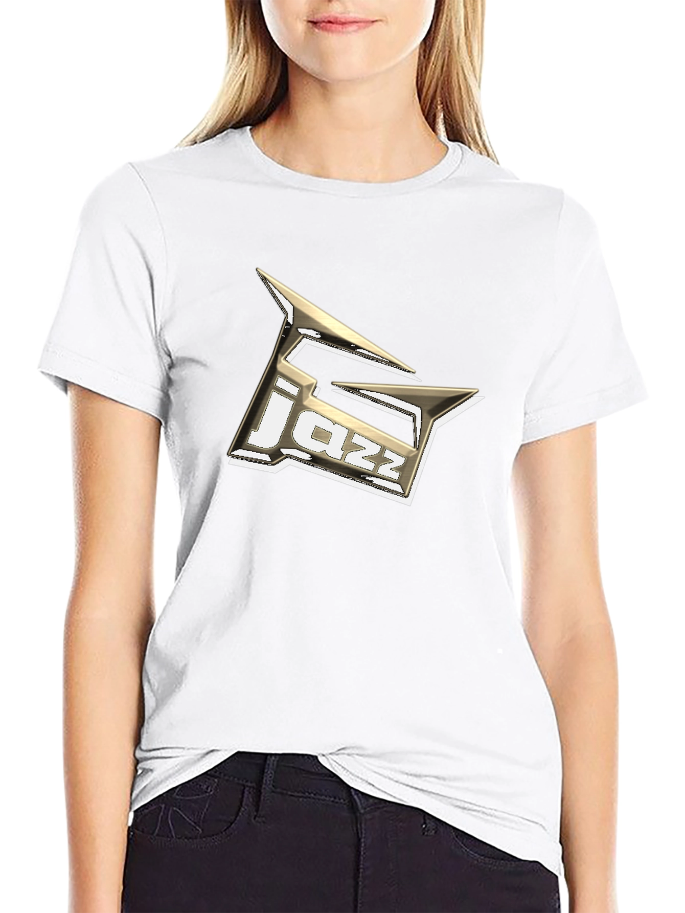 Jazz Music T-Shirt - Black Cotton Graphic Tee