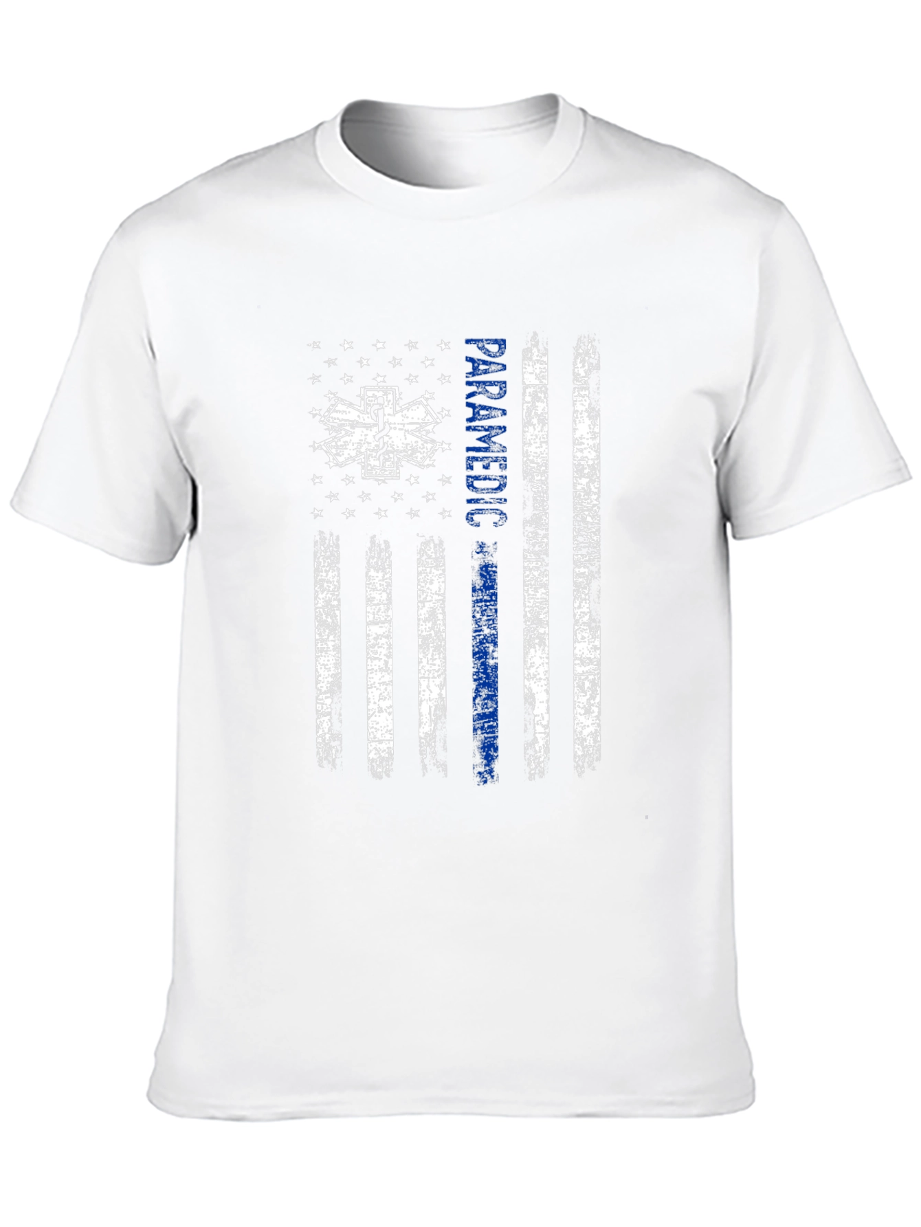 Paramedic American Flag Graphic T-Shirt