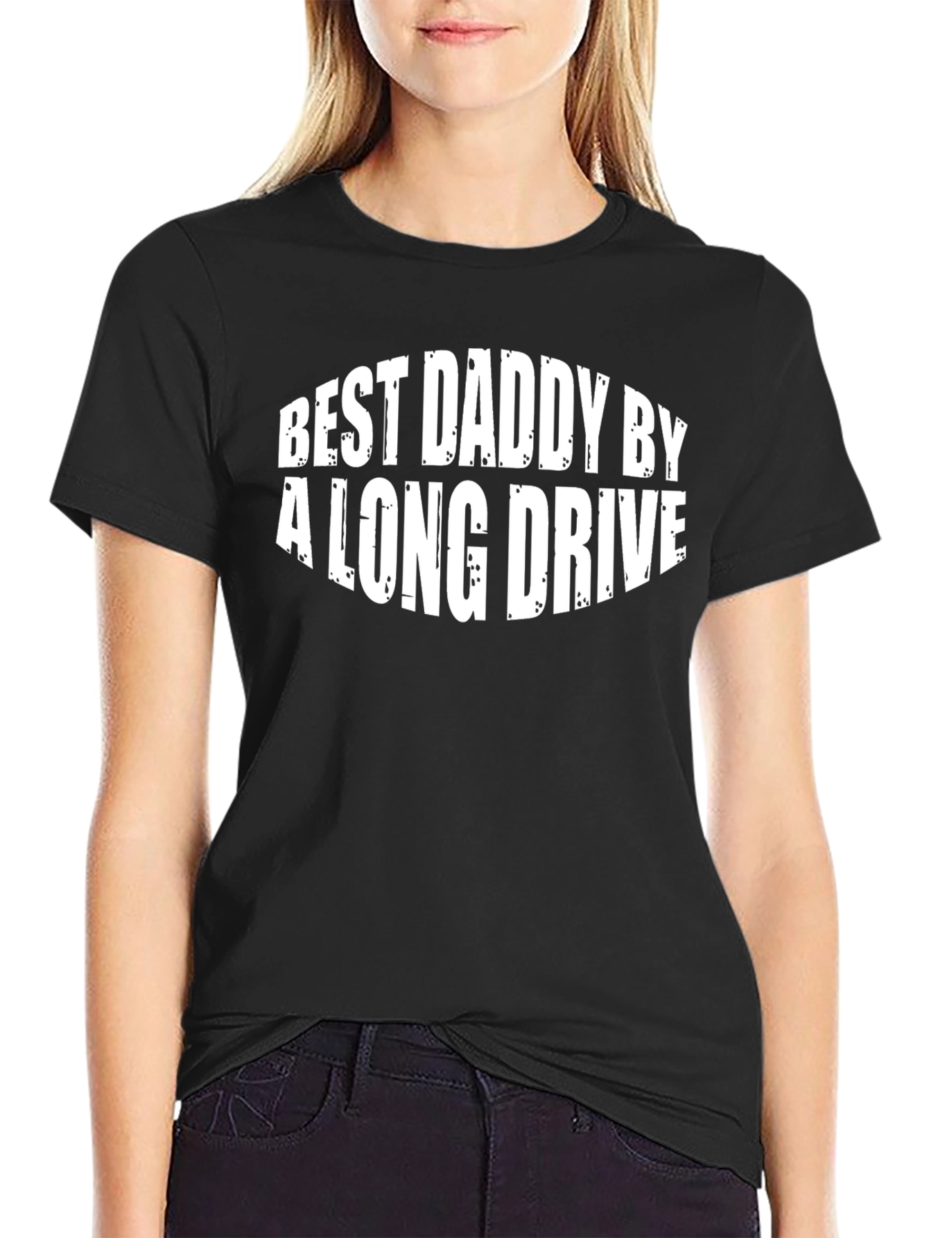 Best Daddy By A Long Drive Funny T-Shirt