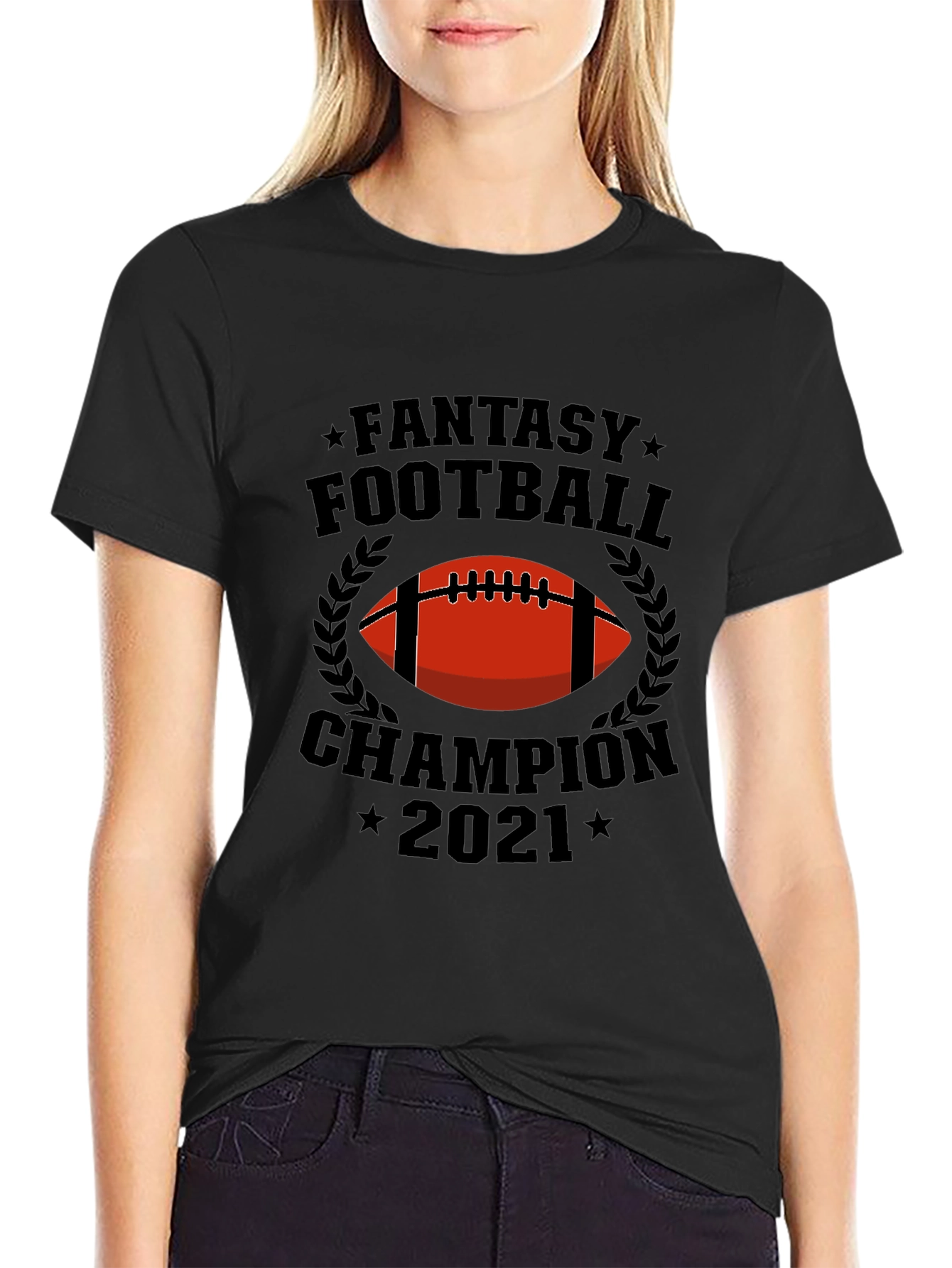 Fantasy Football Champion 2021 T-Shirt