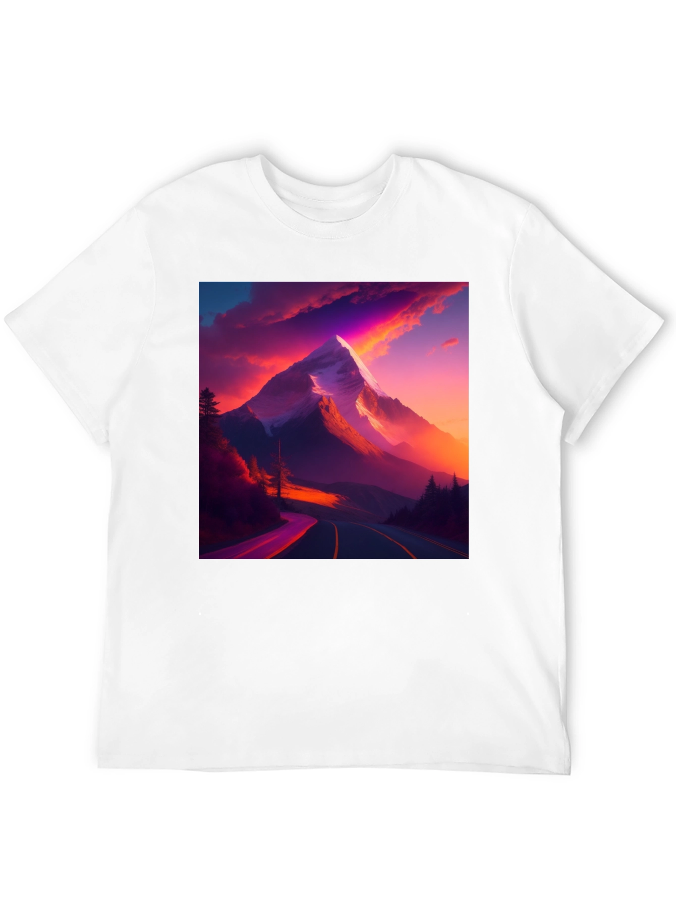 Mountain Road Graphic Tee