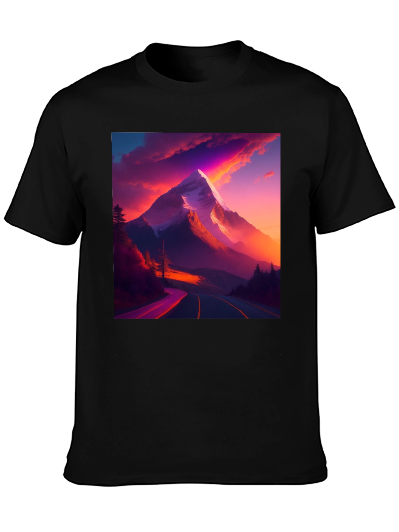 Mountain Road Graphic Tee