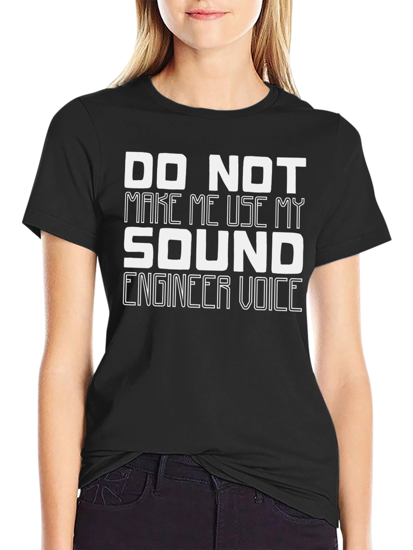 Sound Engineer Voice T-Shirt - Funny Audio Professional Tee