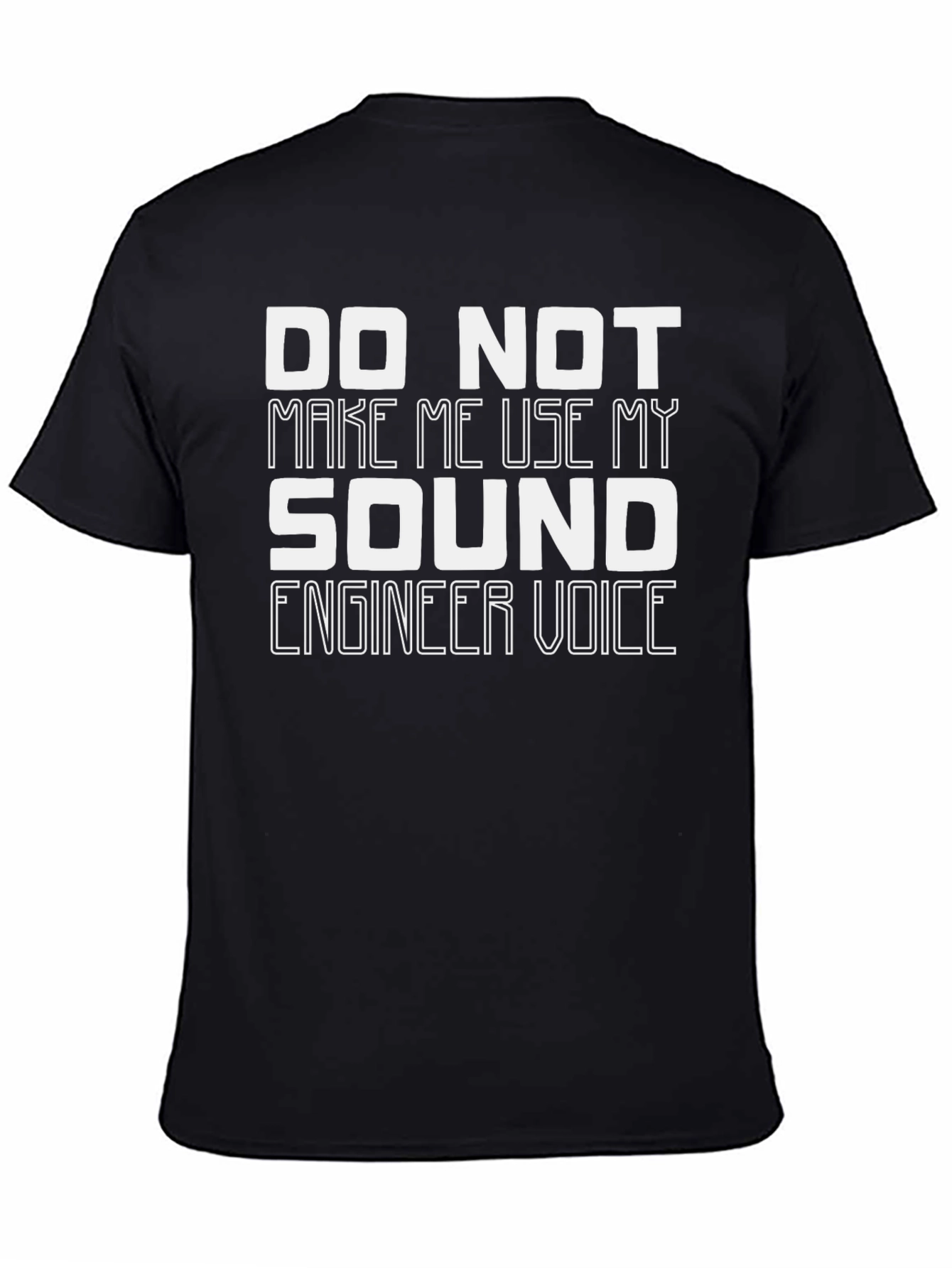 Sound Engineer Voice T-Shirt - Funny Audio Professional Tee