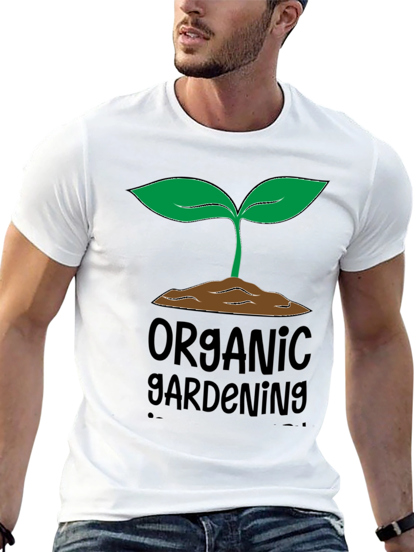 Organic Gardening T-Shirt -  Grow Your Own!