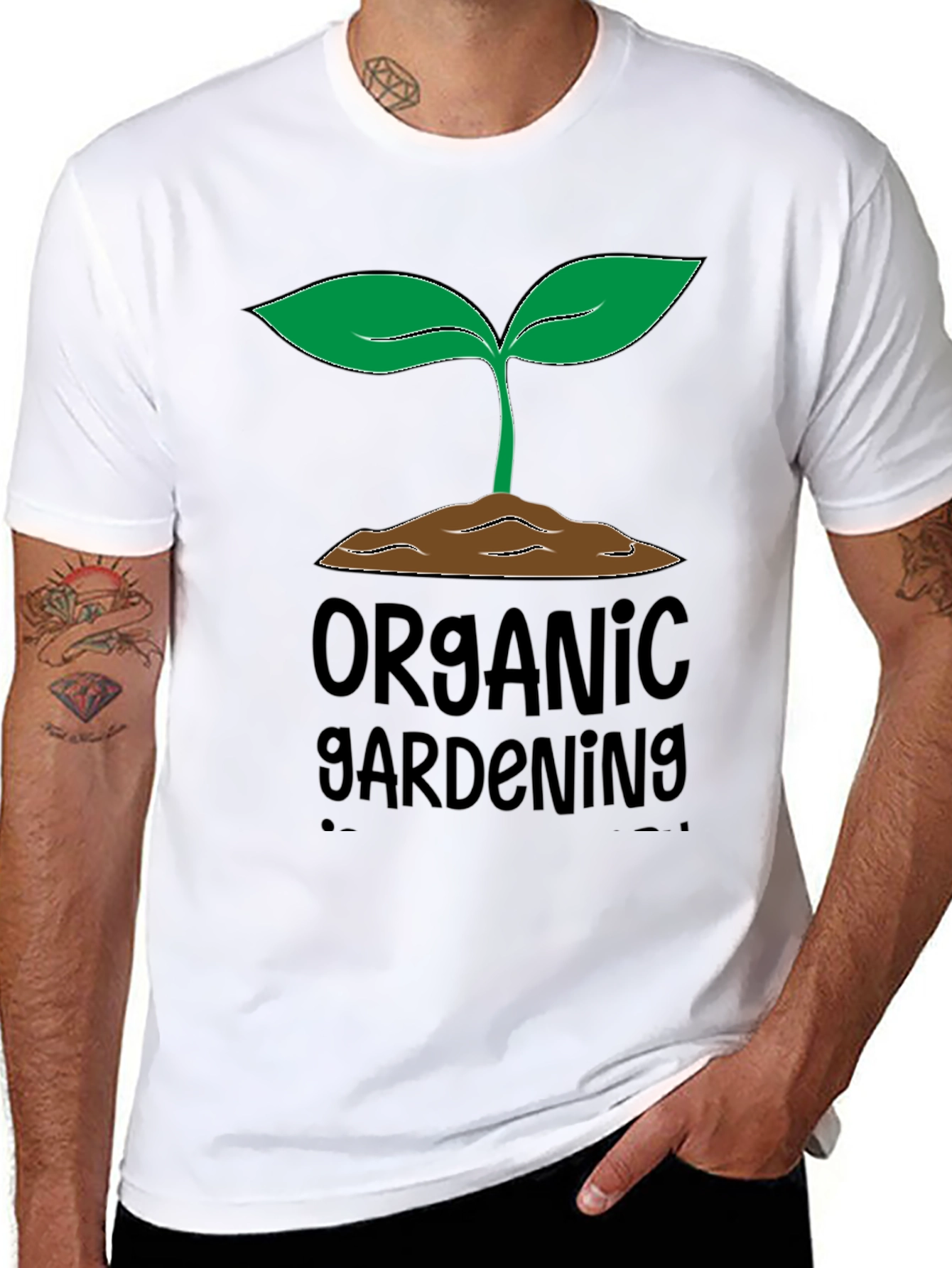 Organic Gardening T-Shirt -  Grow Your Own!