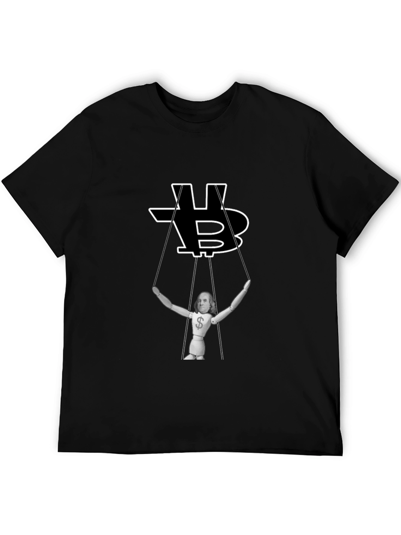 Bitcoin Puppet Master T-Shirt - Crypto Currency Tee