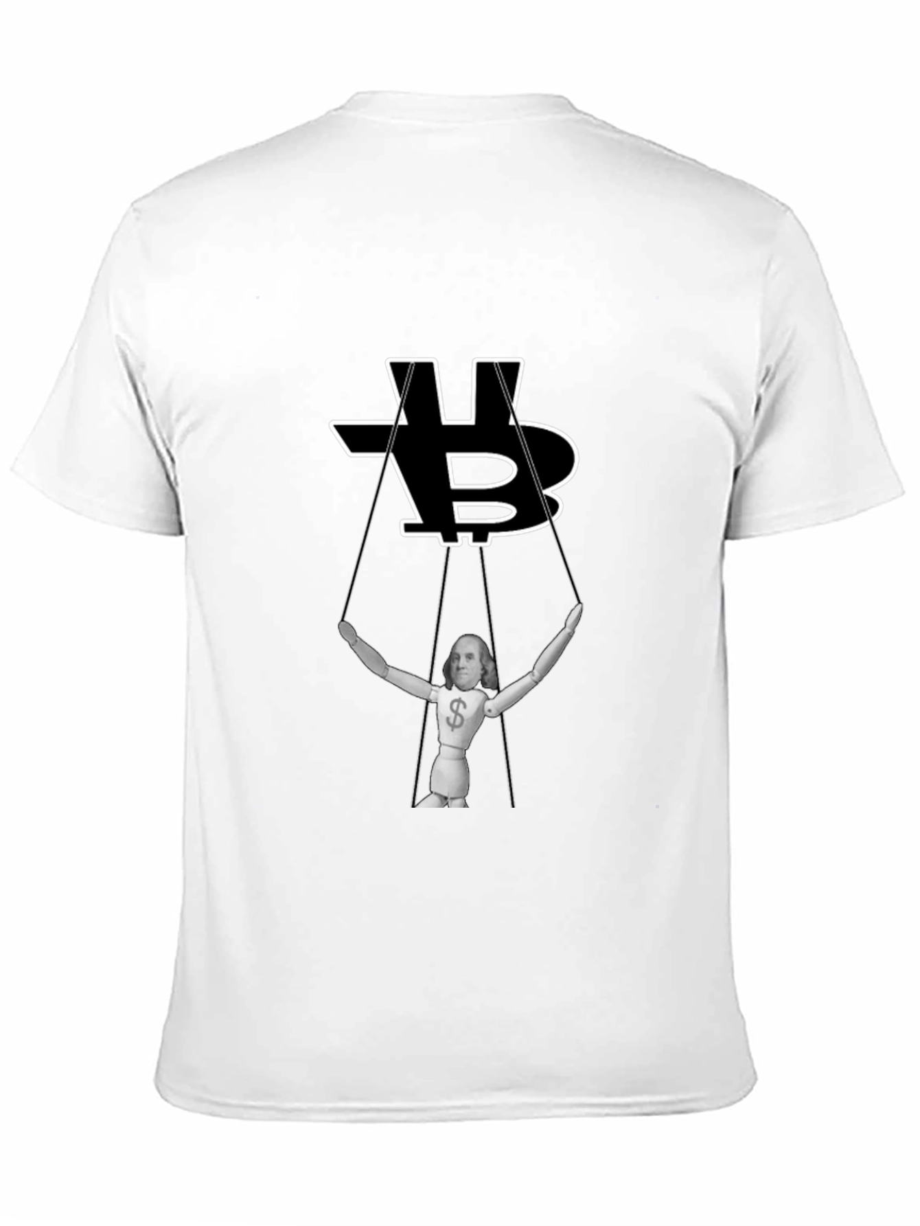 Bitcoin Puppet Master T-Shirt - Crypto Currency Tee