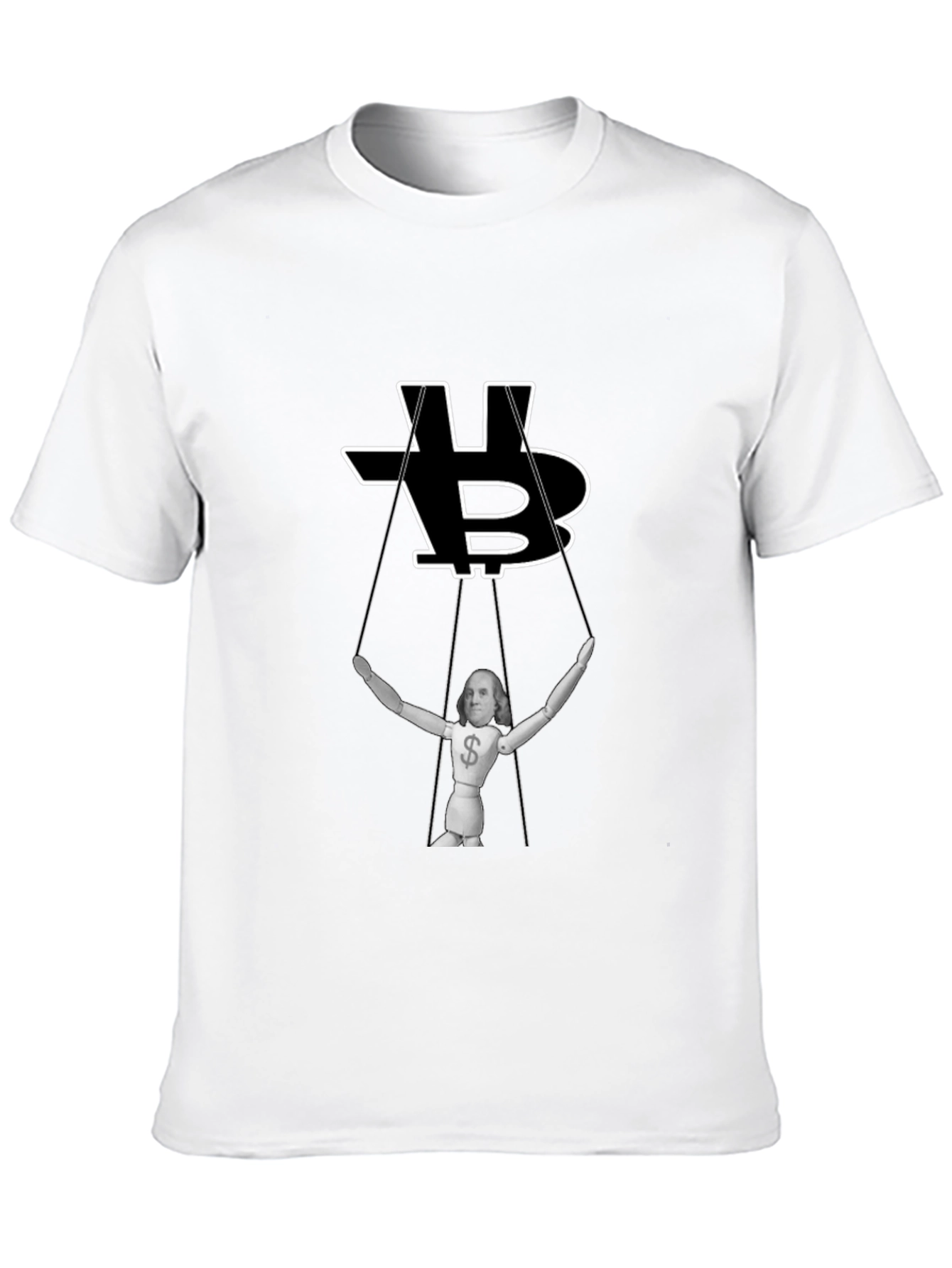Bitcoin Puppet Master T-Shirt - Crypto Currency Tee