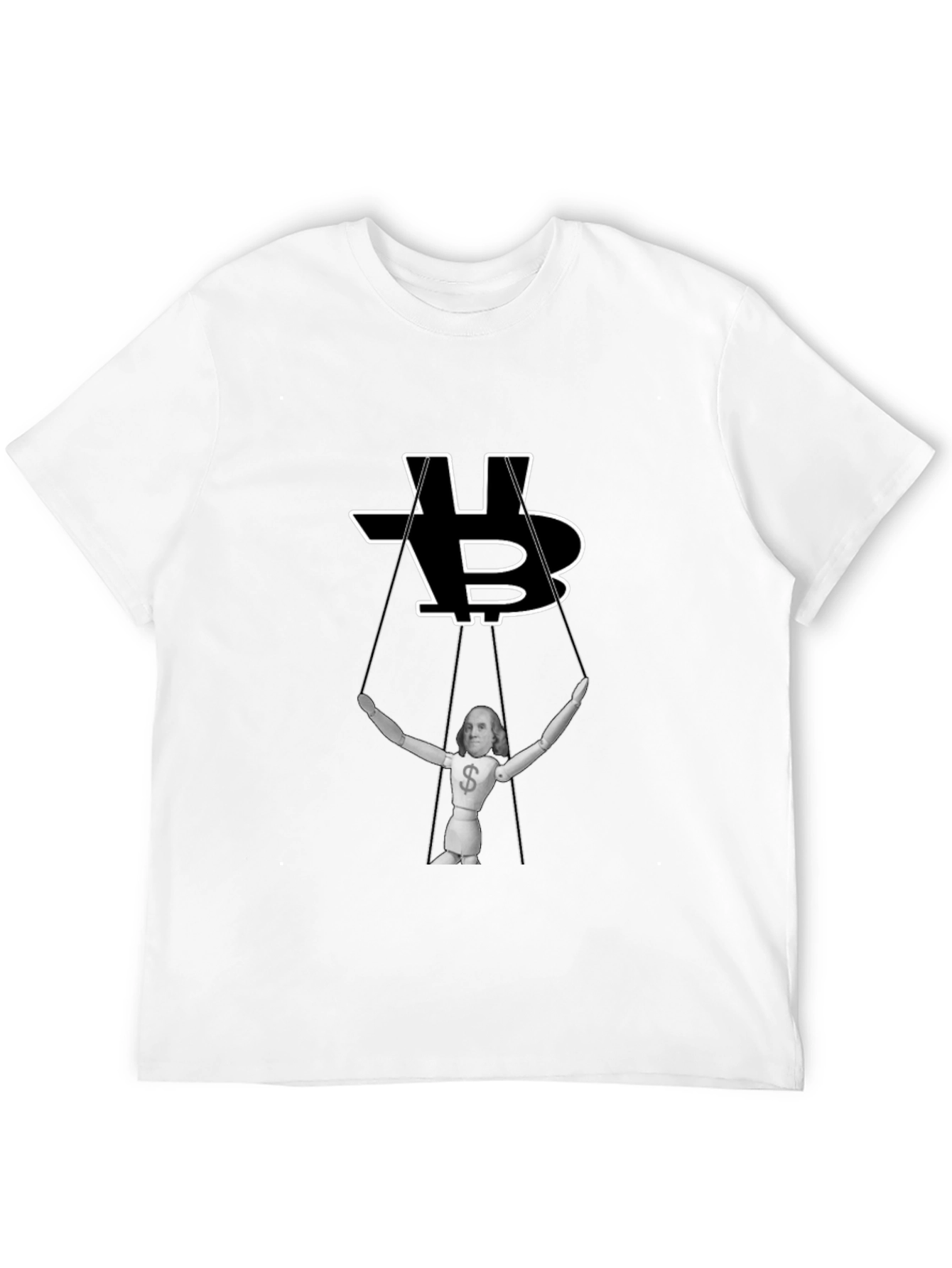 Bitcoin Puppet Master T-Shirt - Crypto Currency Tee
