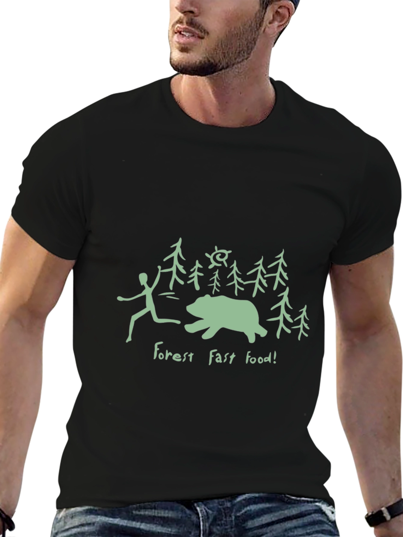 Forest Fast Food Graphic Tee