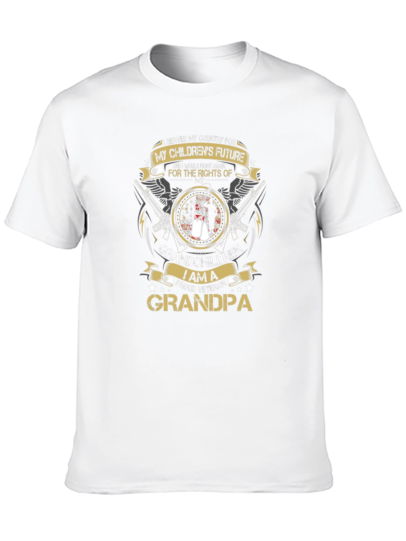 Proud Veteran Grandpa T-Shirt