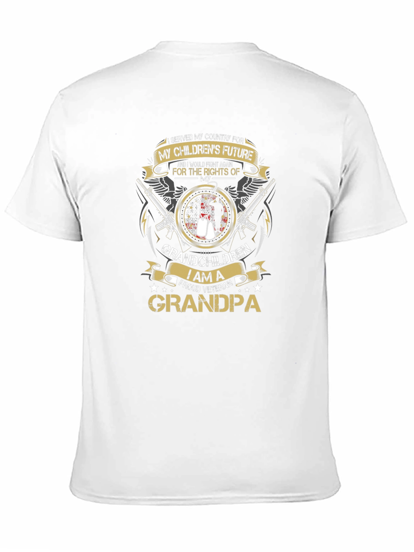 Proud Veteran Grandpa T-Shirt