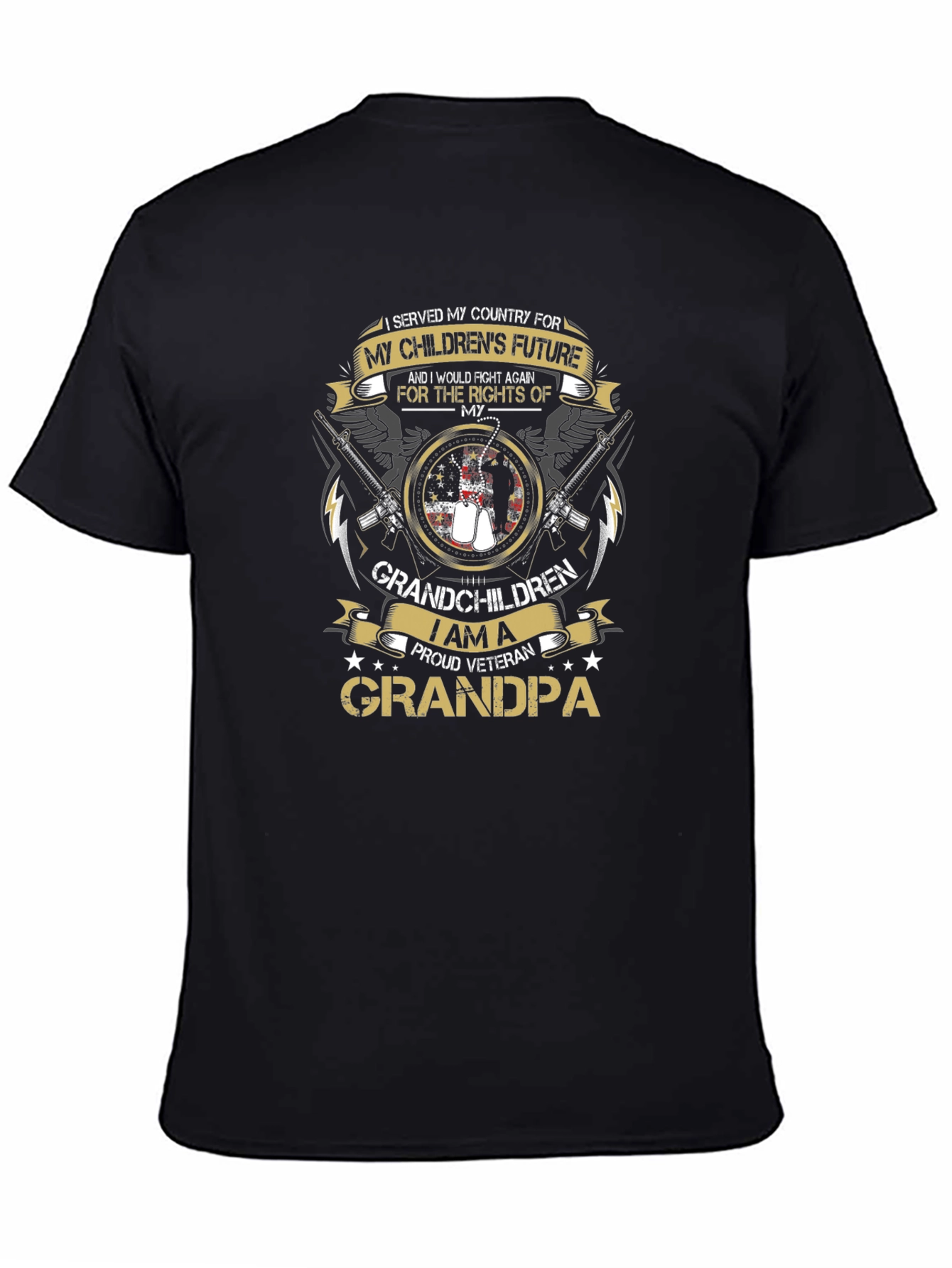 Proud Veteran Grandpa T-Shirt