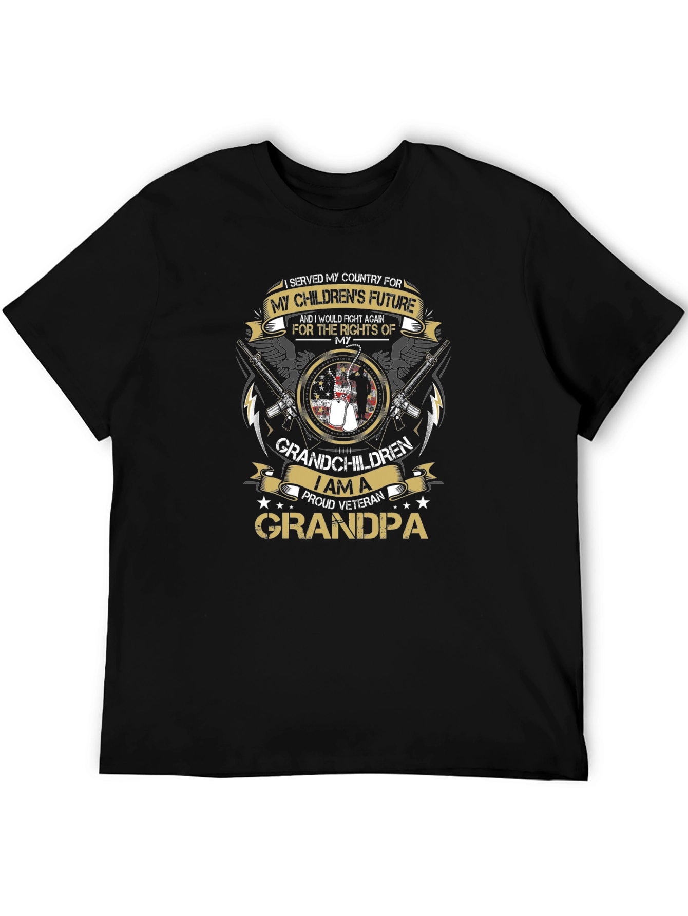 Proud Veteran Grandpa T-Shirt