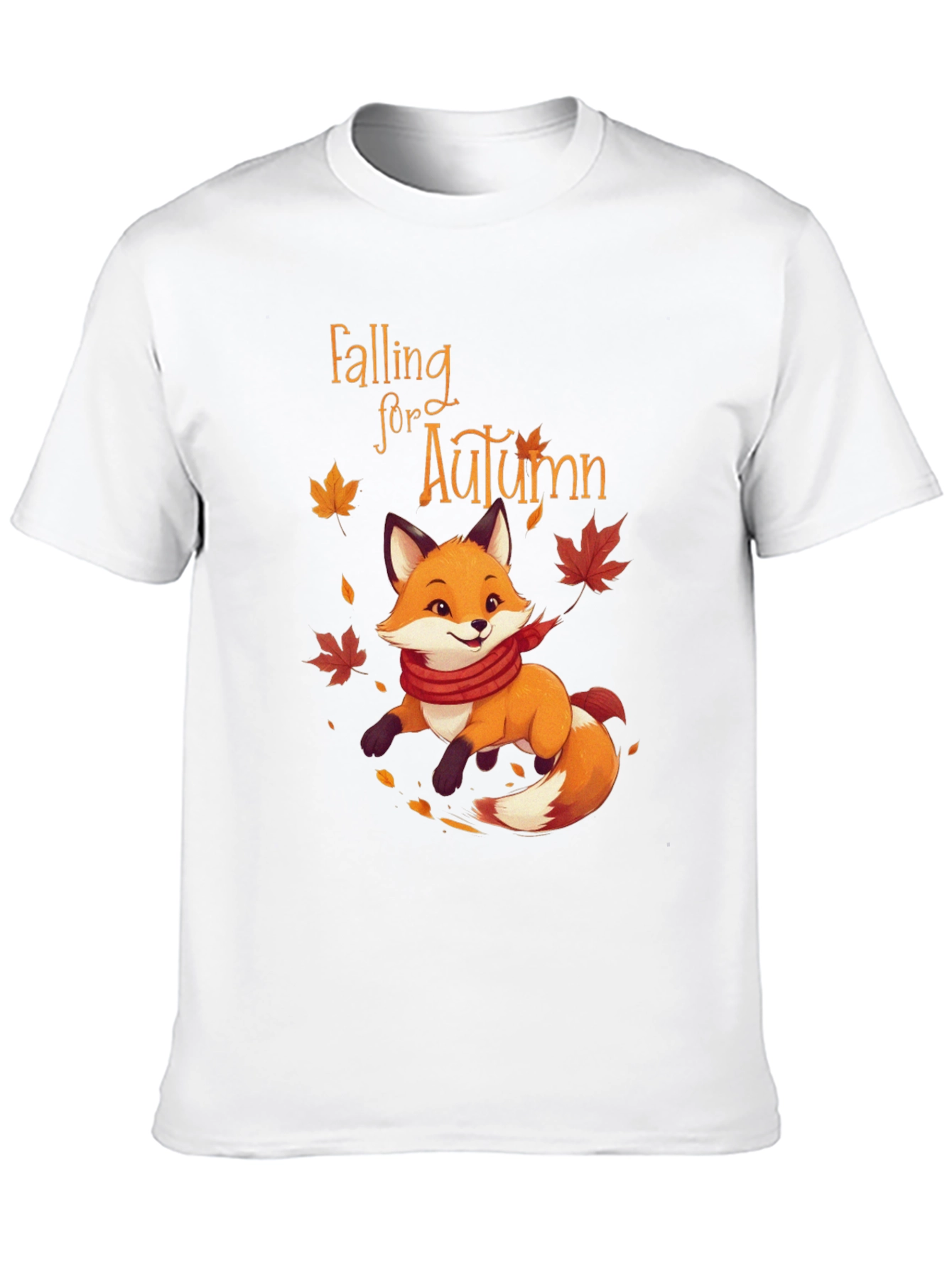 Falling for Autumn Fox Graphic Tee - Unisex