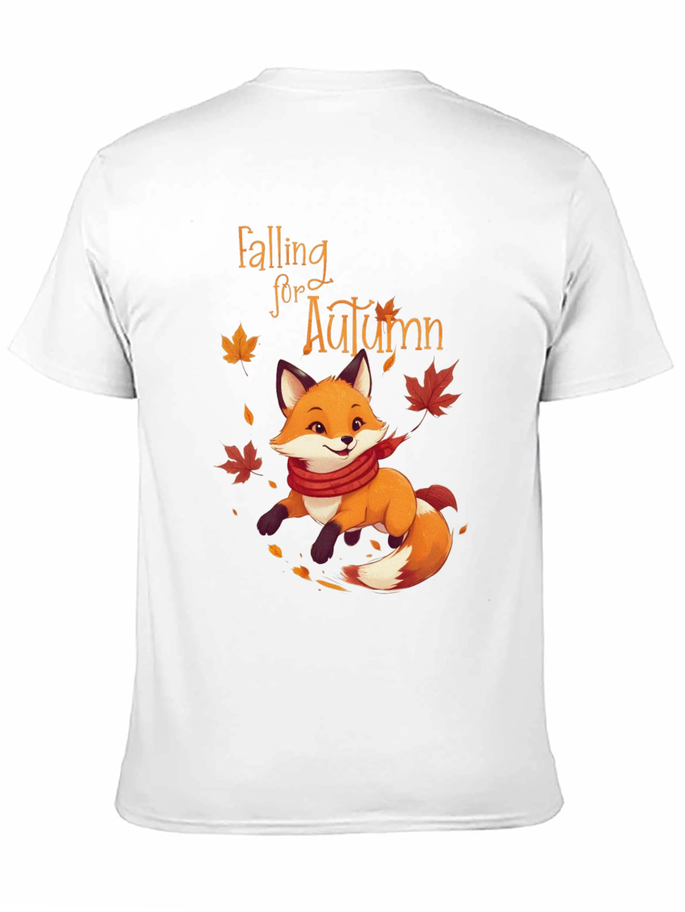 Falling for Autumn Fox Graphic Tee - Unisex