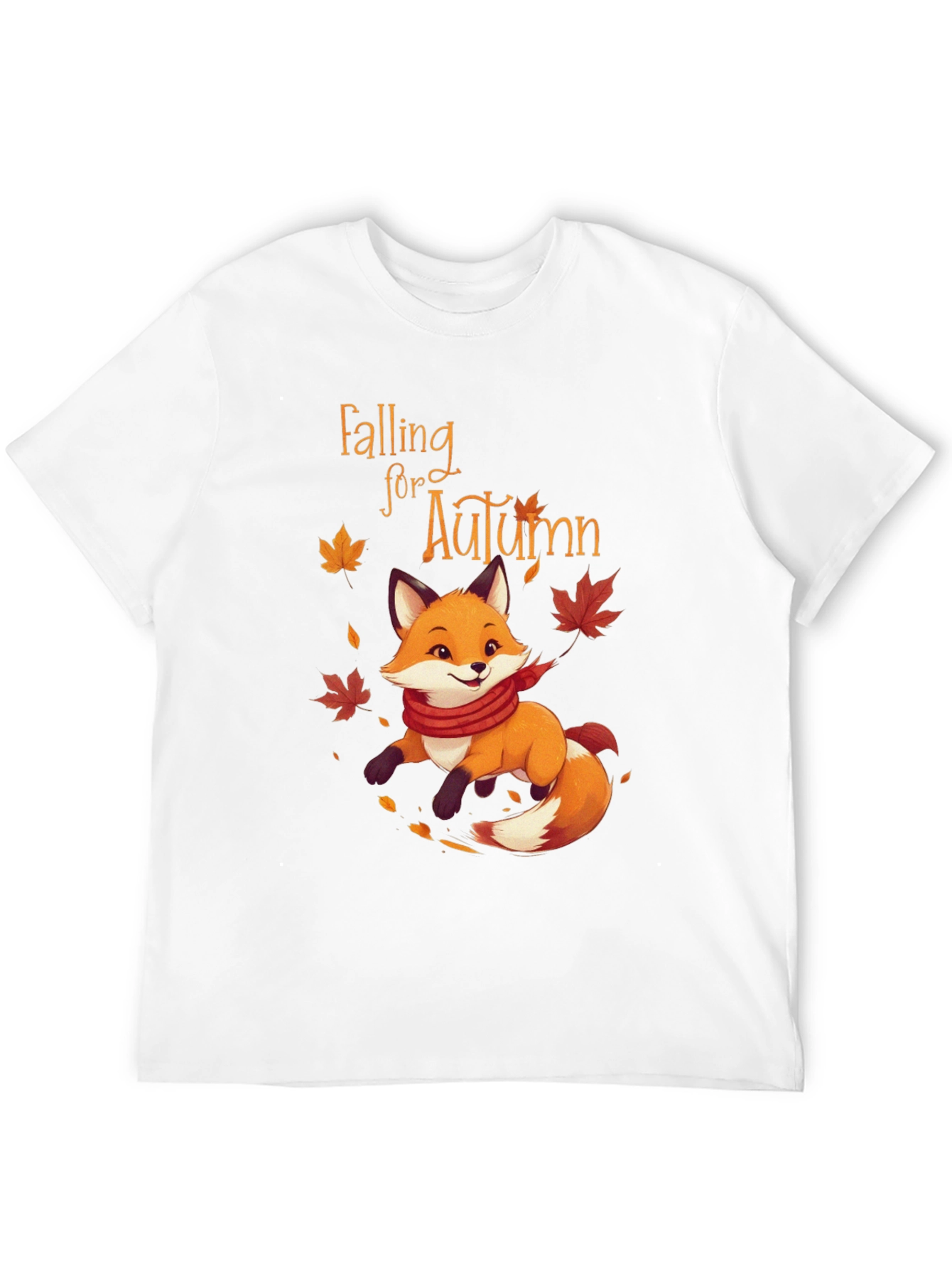 Falling for Autumn Fox Graphic Tee - Unisex