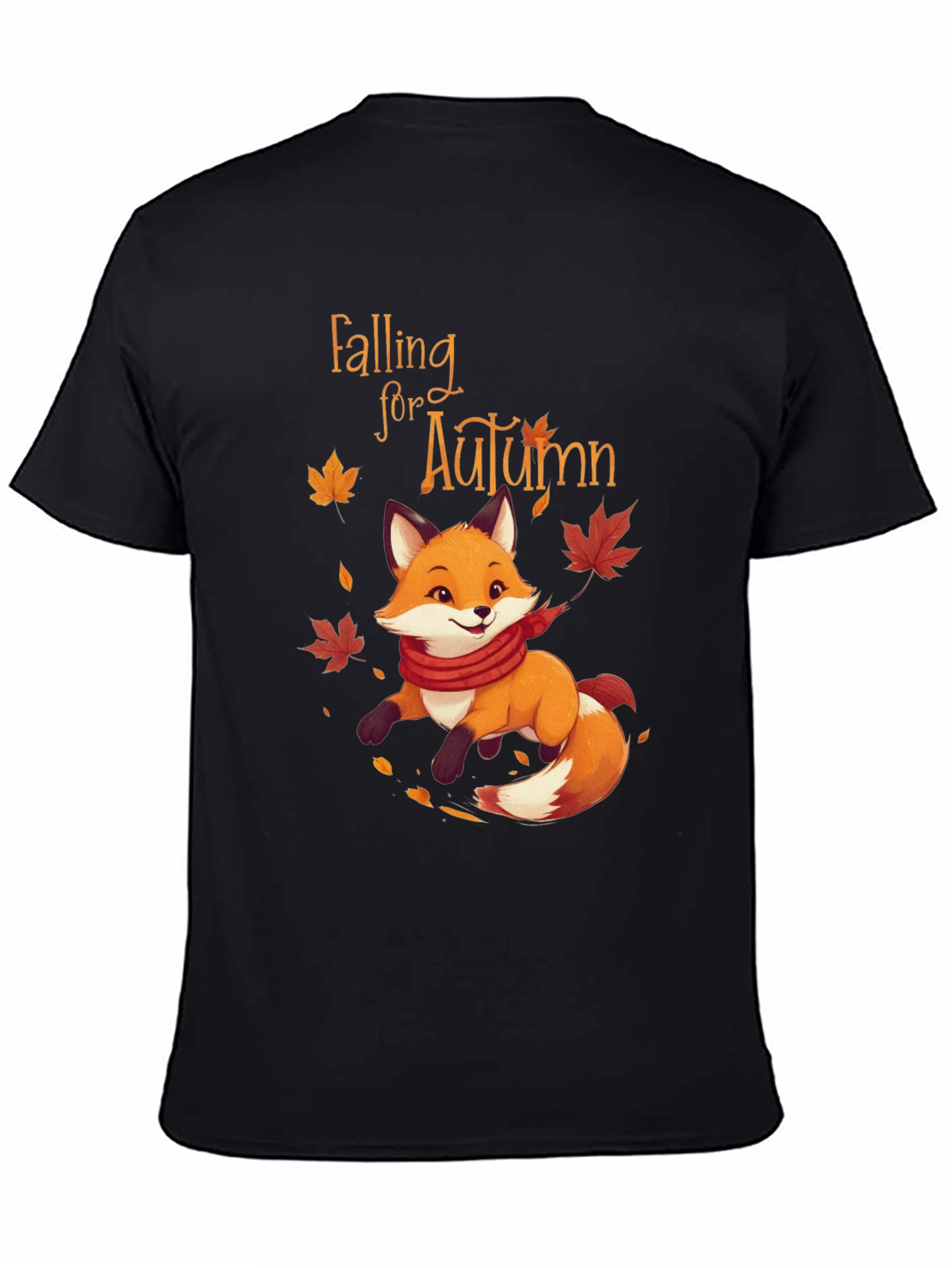 Falling for Autumn Fox Graphic Tee - Unisex