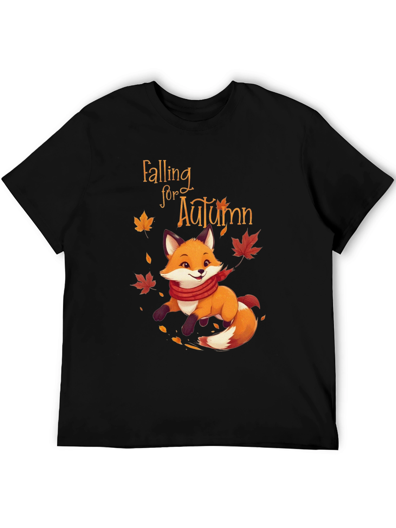 Falling for Autumn Fox Graphic Tee - Unisex