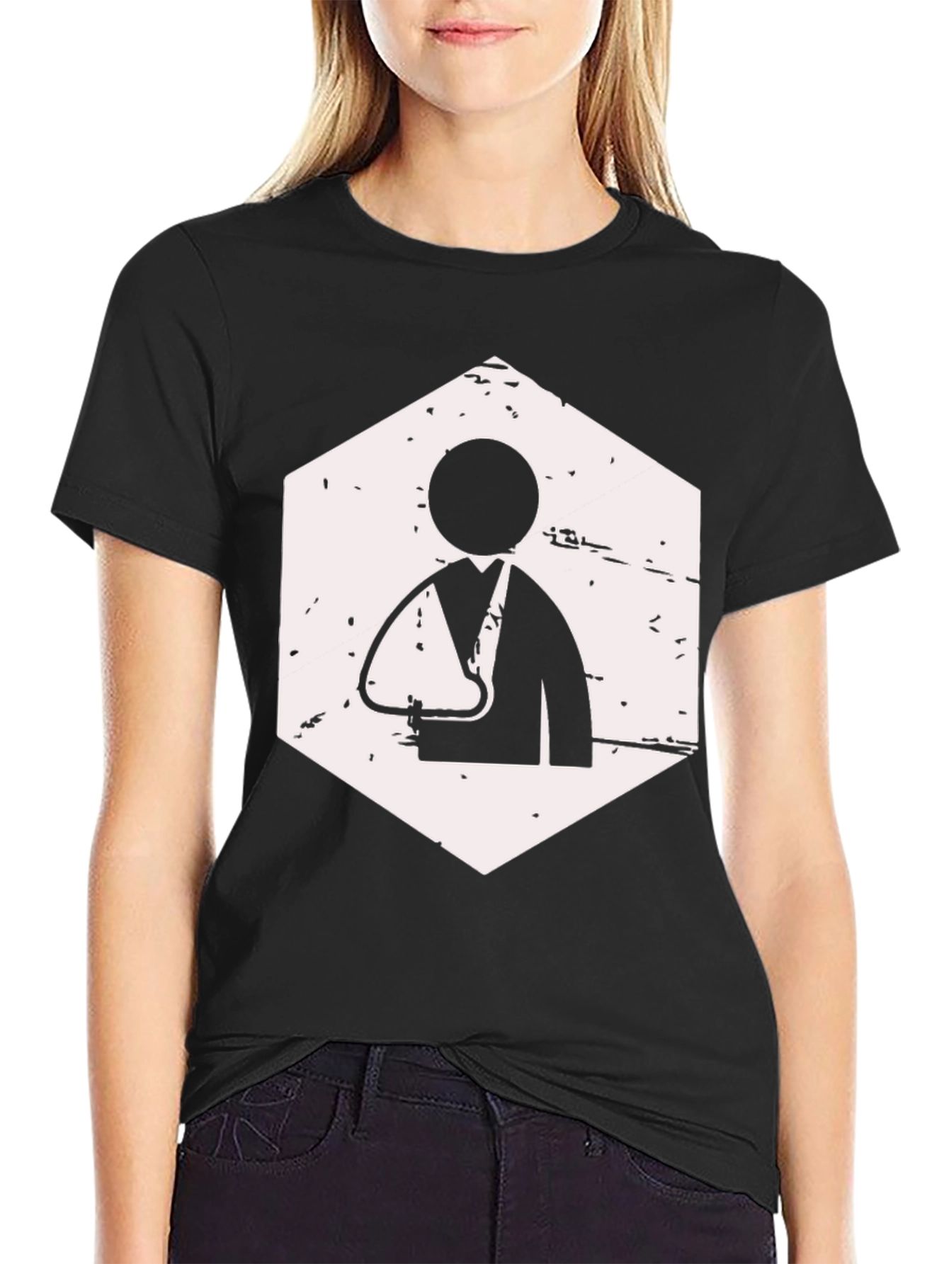 Arm Sling Graphic T-Shirt