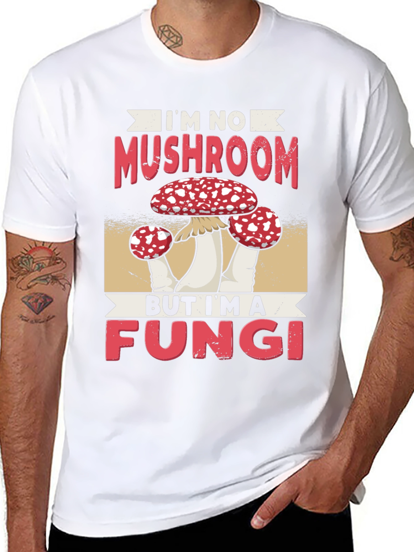 Im No Mushroom But Im A Fungi Funny T-Shirt