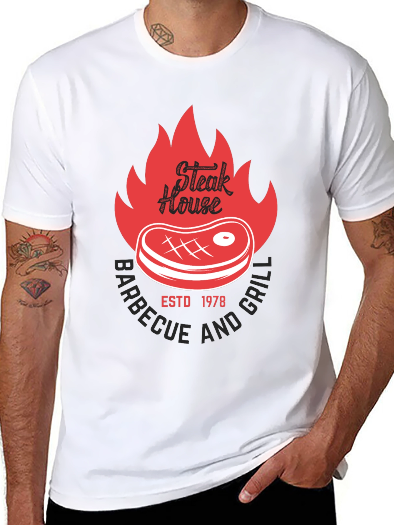 Steak House BBQ & Grill T-Shirt