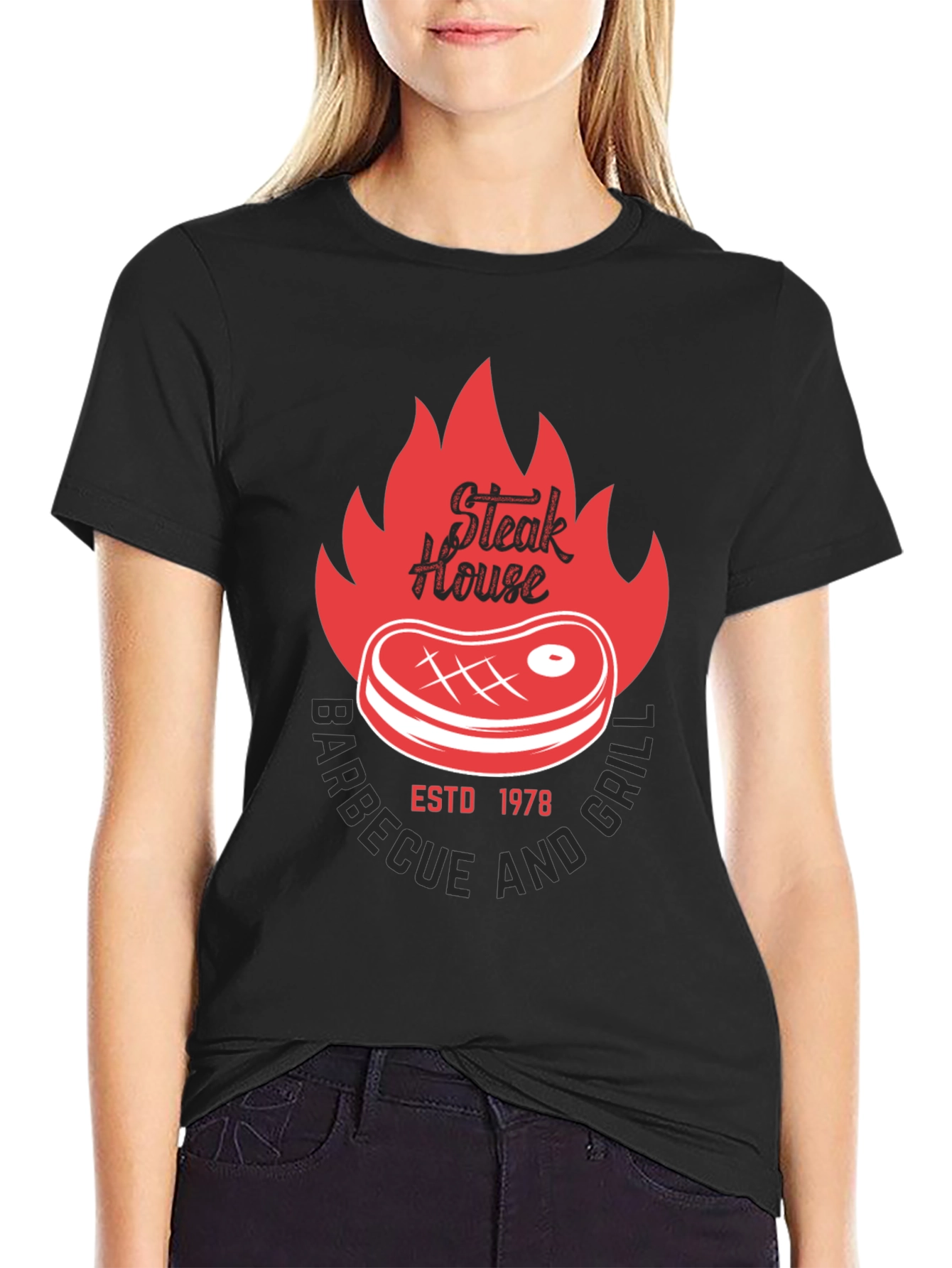 Steak House BBQ & Grill T-Shirt