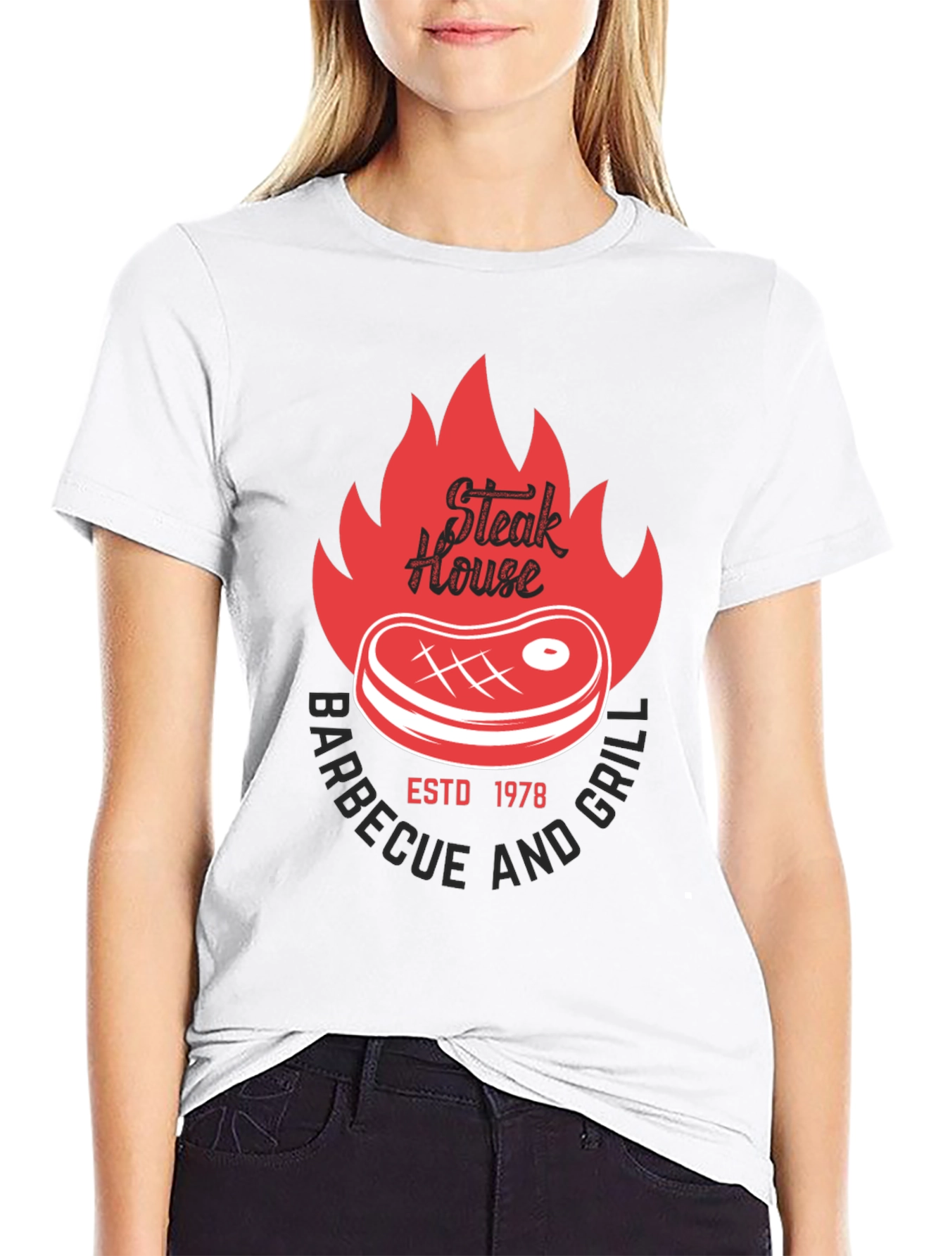 Steak House BBQ & Grill T-Shirt