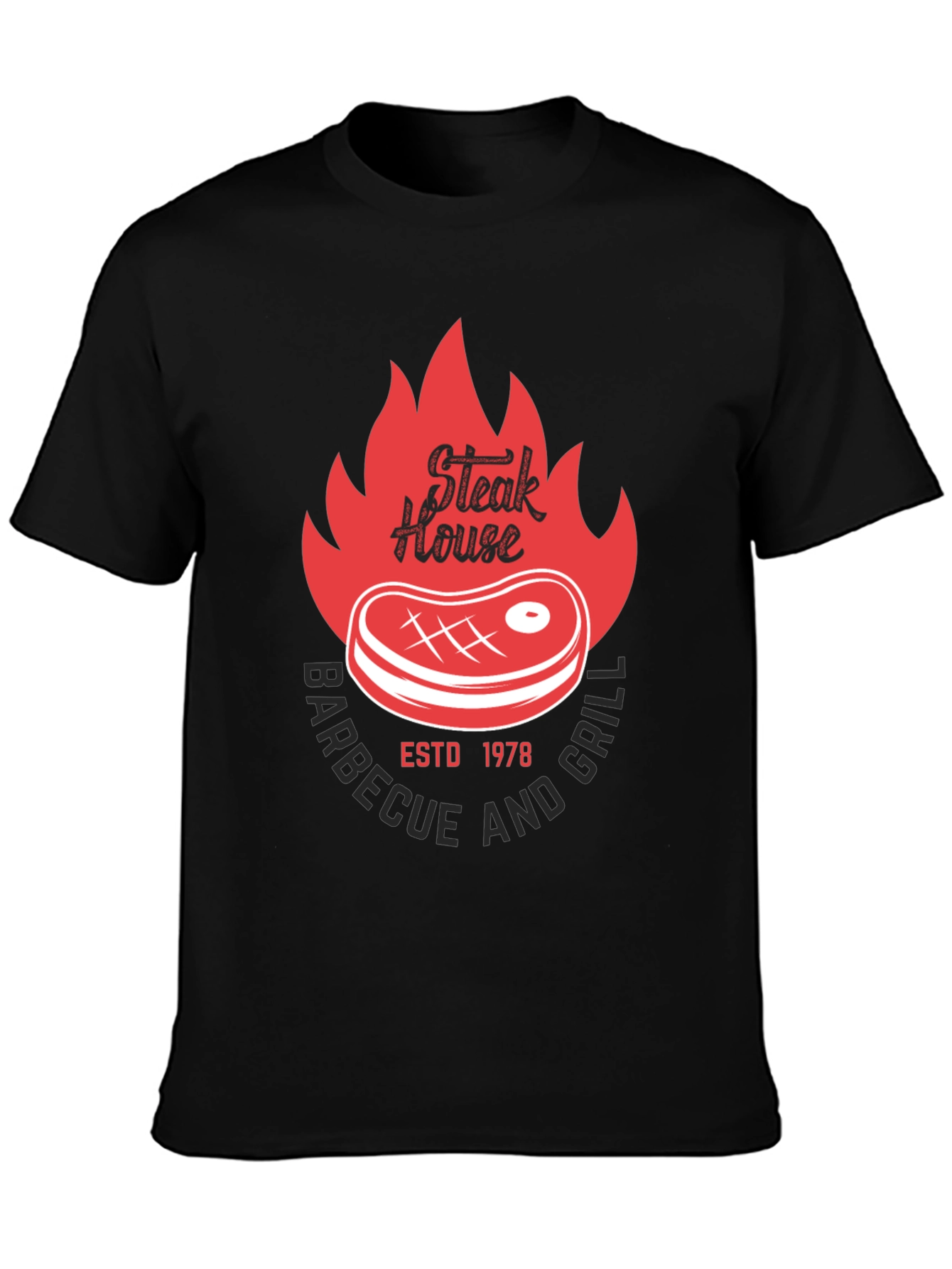 Steak House BBQ & Grill T-Shirt