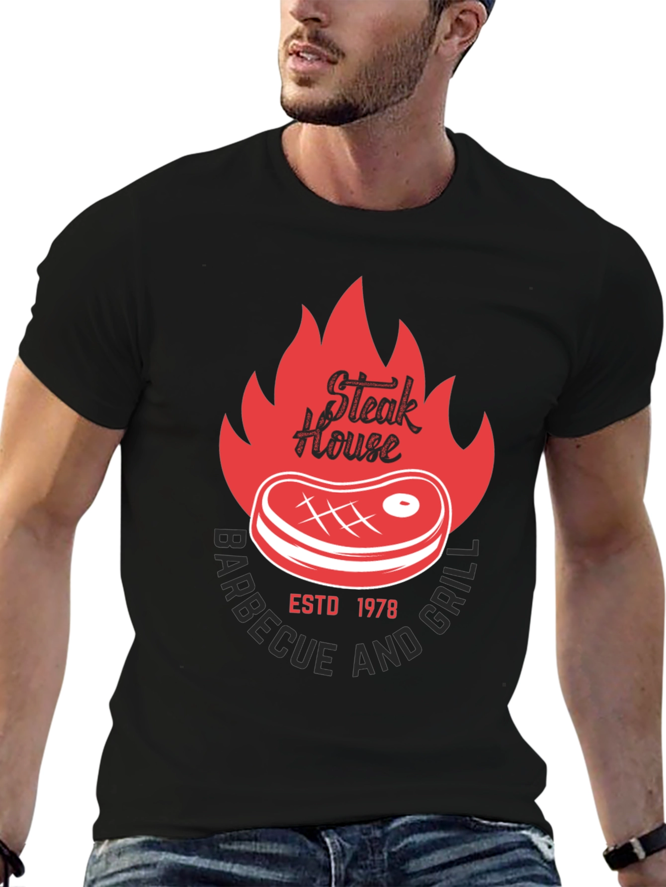 Steak House BBQ & Grill T-Shirt