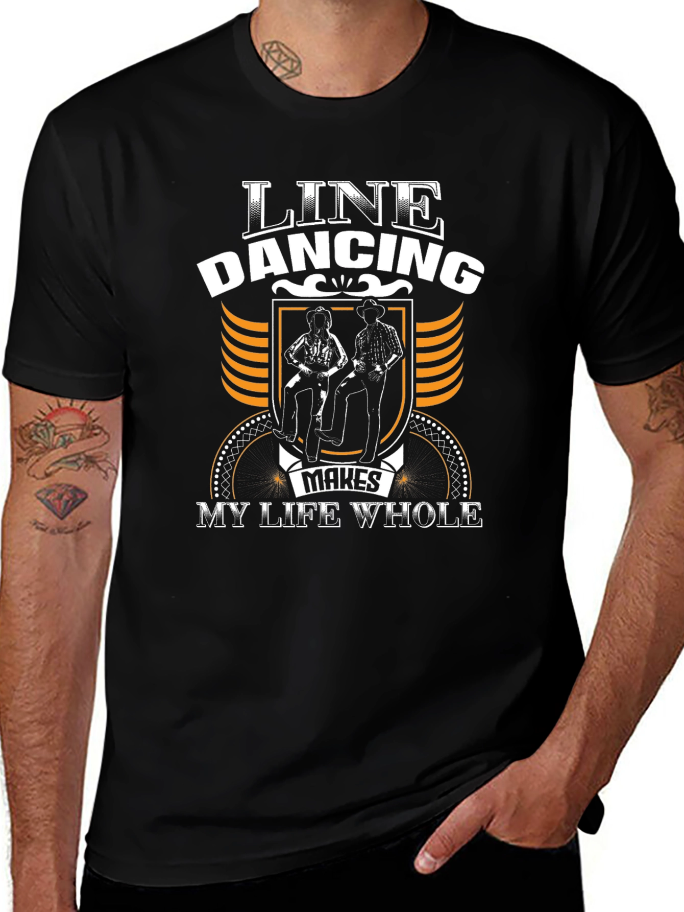 Line Dancing Makes My Life Whole T-Shirt