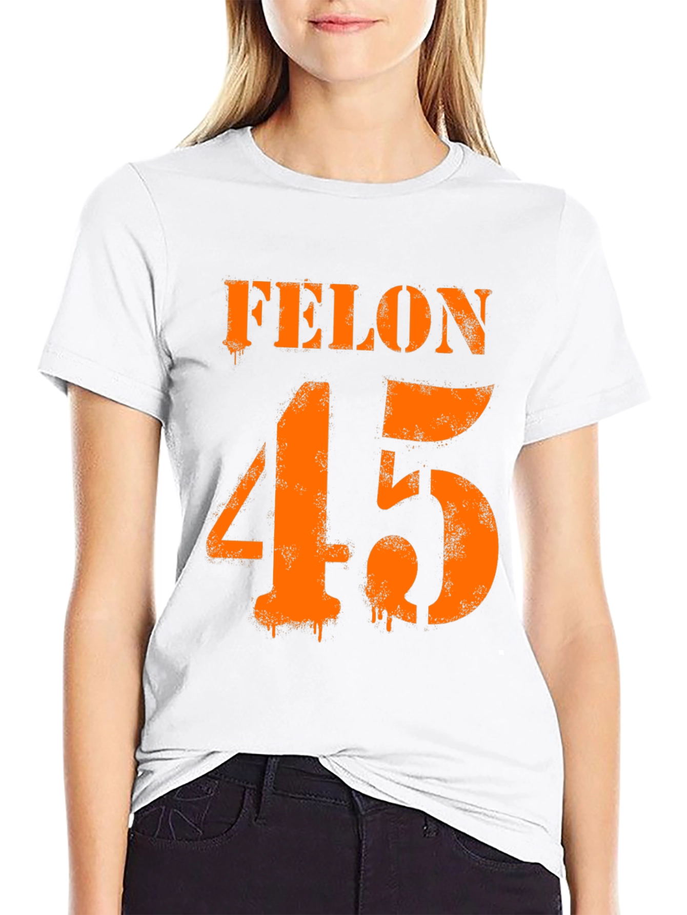 Felon 45 Graphic T-Shirt - Bold Statement Tee