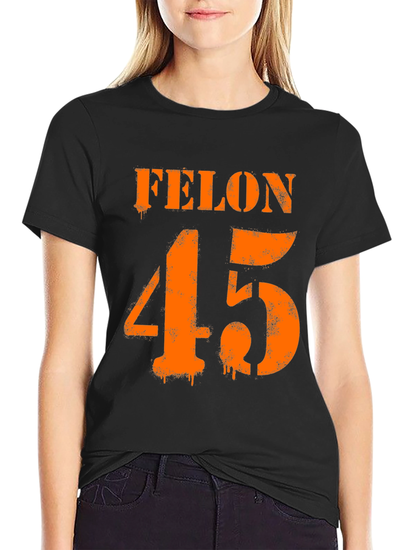 Felon 45 Graphic T-Shirt - Bold Statement Tee