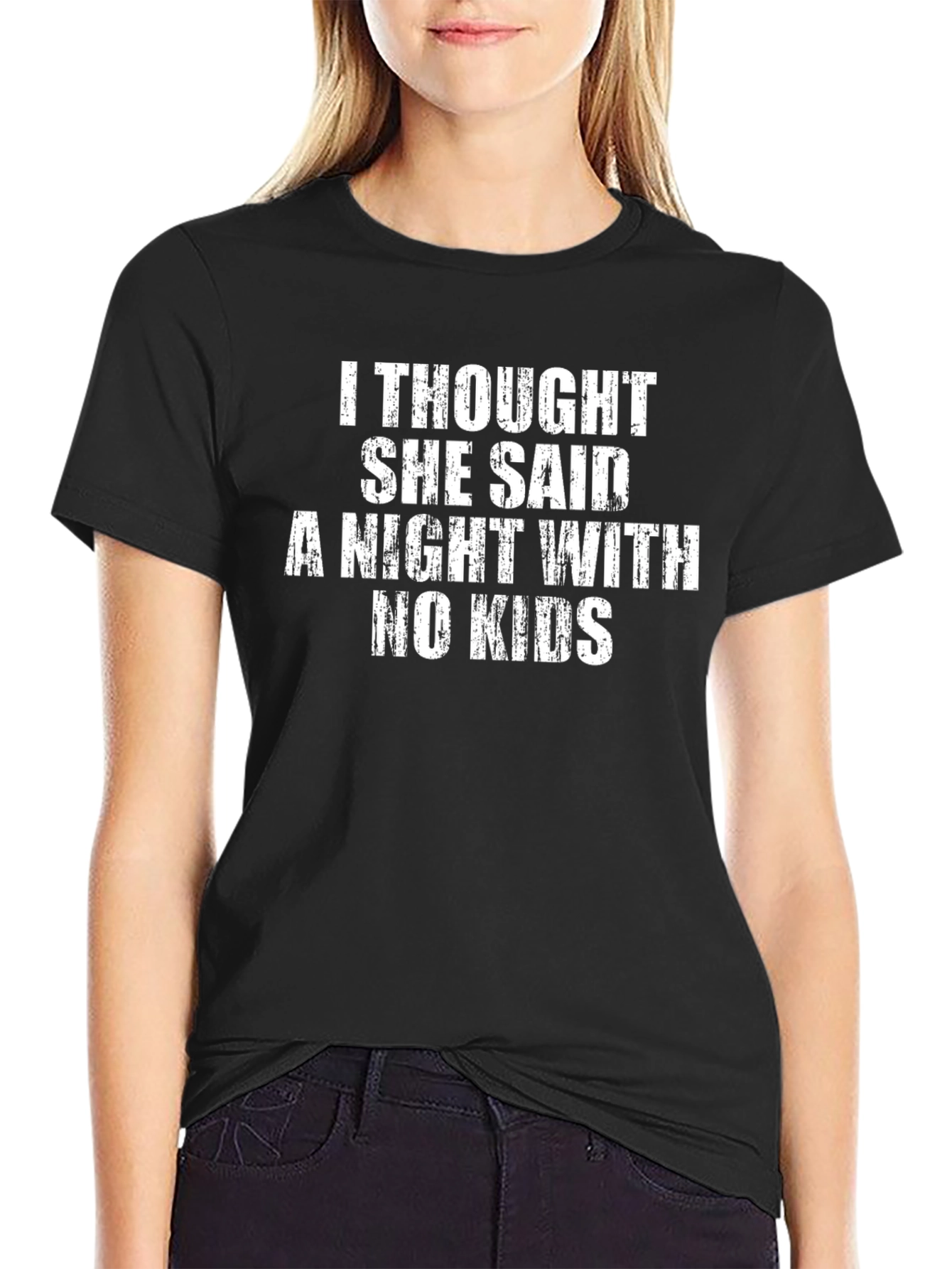 Funny Dad T-Shirt - A Night With No Kids